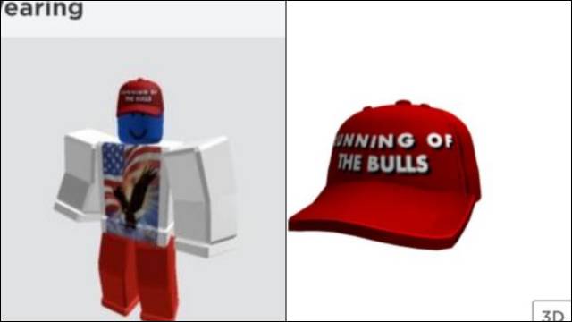 Hackers Are Defacing Roblox Avatars With Trump Paraphernalia