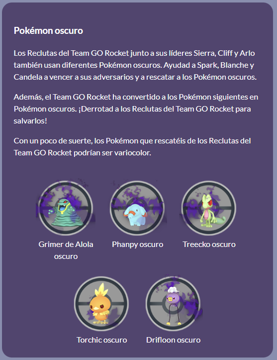 Nuevo evento con Huevos del Team GO Rocket para Pokémon GO