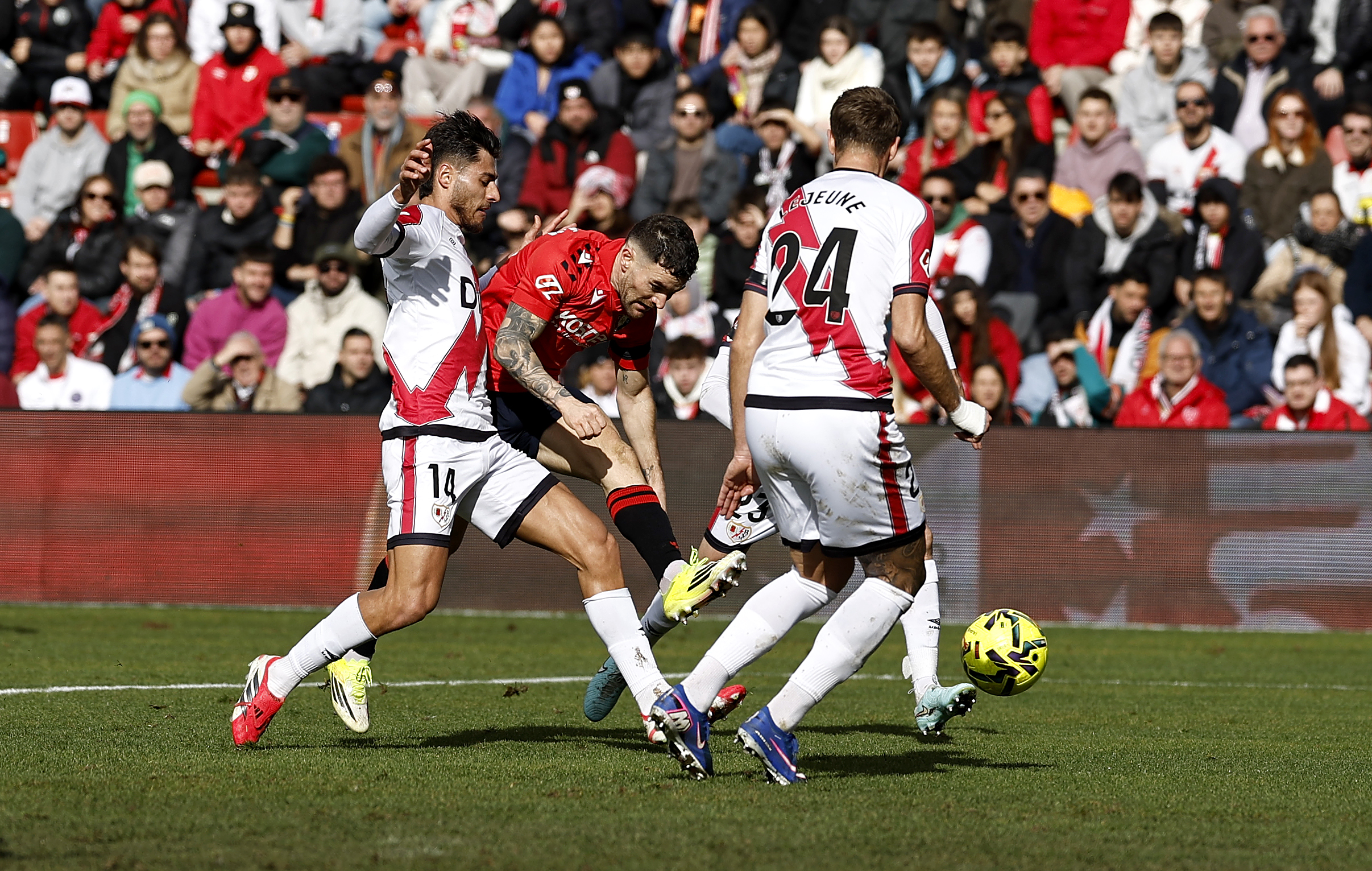 24/01/26 PARTIDO PRIMERA DIVISION 
RAYO VALLECANO - OSASUNA 
OCASION JAVI GALAN 