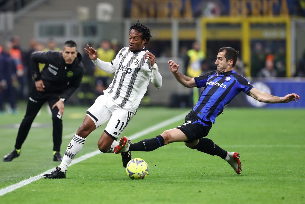 Con Cuadrado en la cancha, Juventus supera a Inter