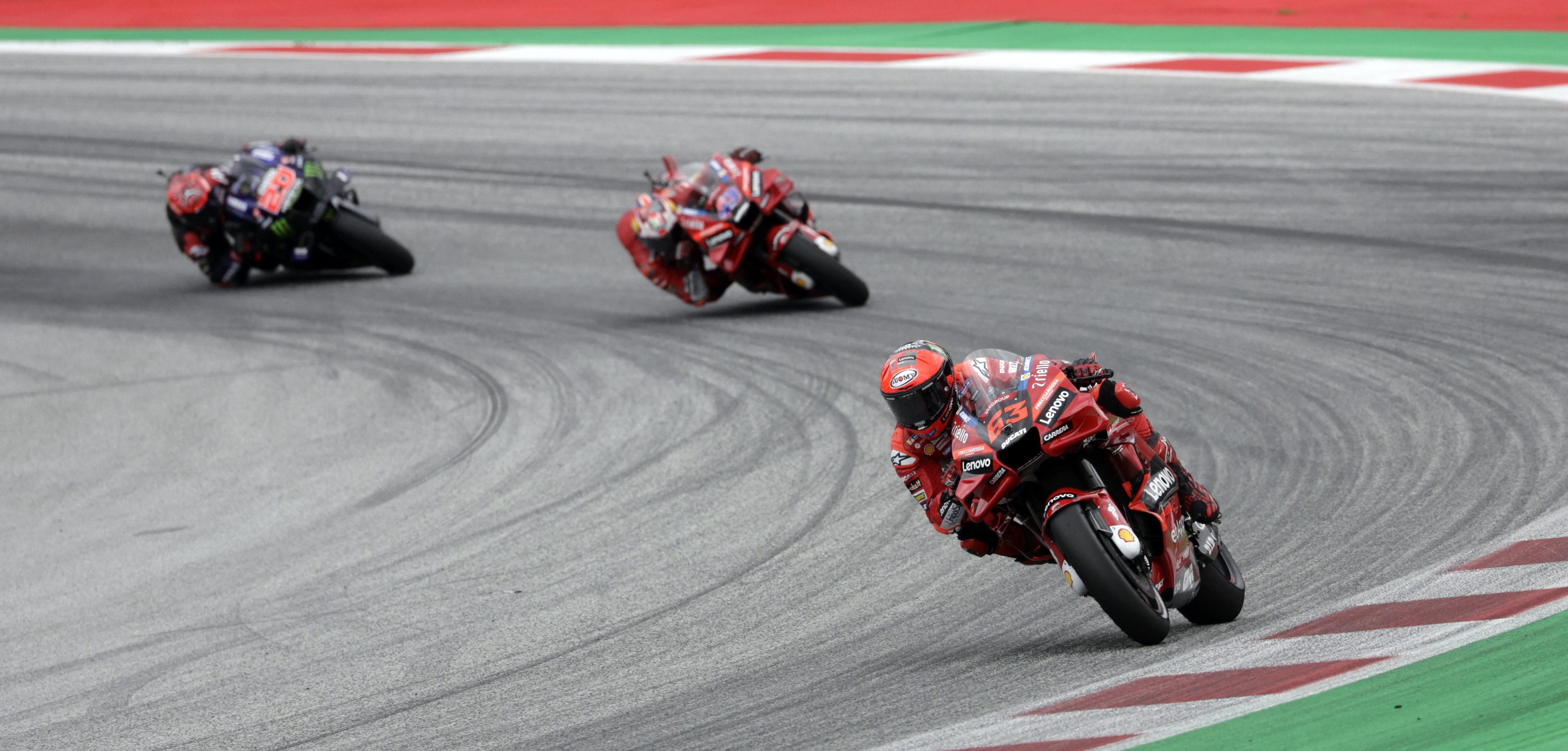 Dos ganadores en Austria: Bagnaia y Quartararo