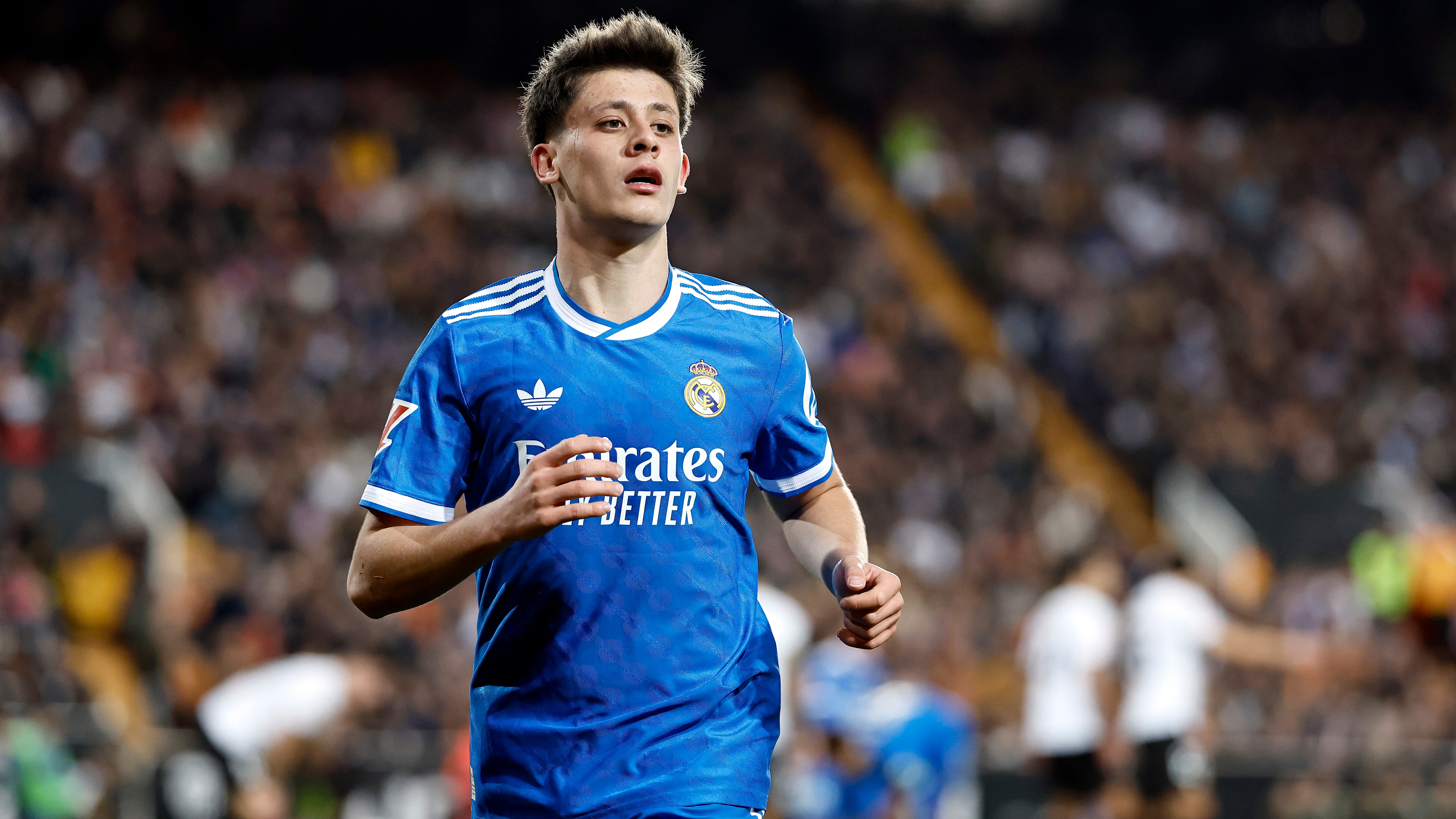 08/02/26 PARTIDO PRIMERA DIVISION 
VALENCIA - REAL MADRID 
ARDA GULER 