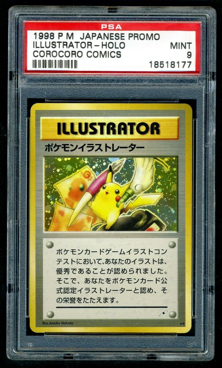 most expensive pokemon card illustrator pikachu The Rarest Pokmon Just Sold For An Eye-Watering $4 Million Logan Paul sells his Pikachu