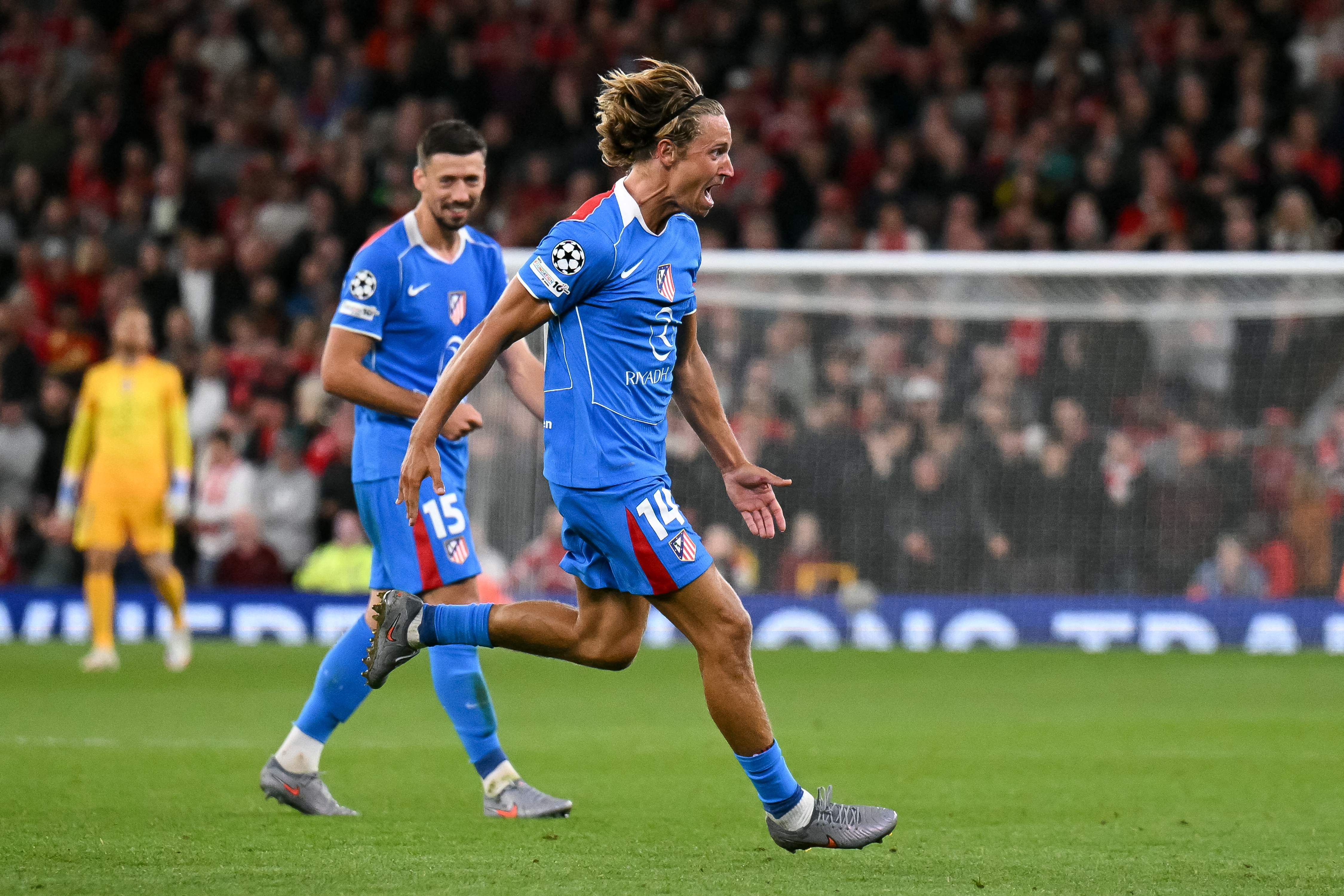 Llorente, tras marcar en Anfield. Qué bueno que viniste.