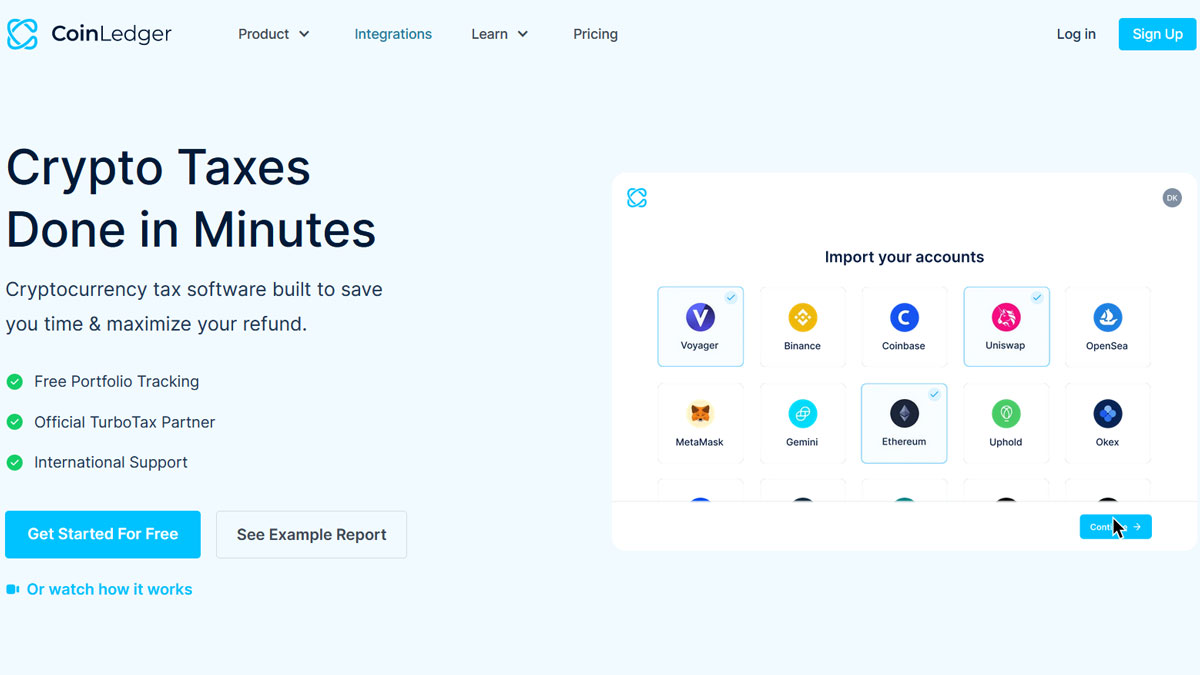 The best free apps to manage and deduct your cryptocurrency and NFT on IRS  taxes - Meristation
