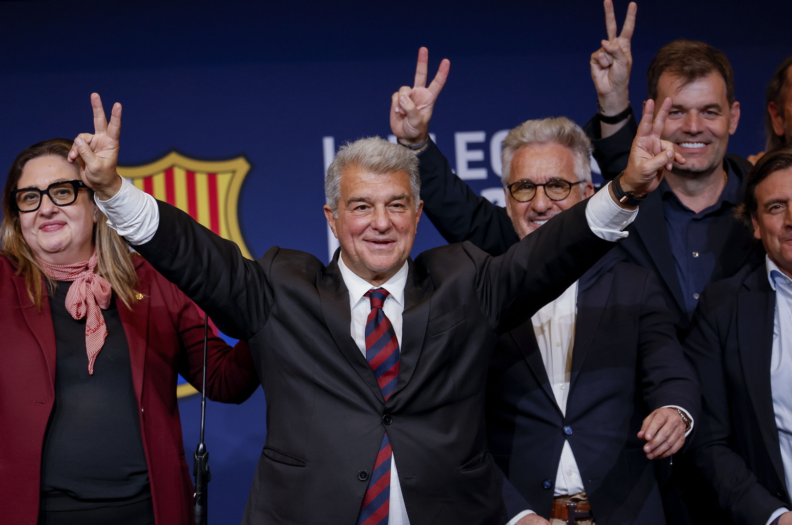 Joan Laporta, reeligido presidente del FC Barcelona hasta el 2031.
