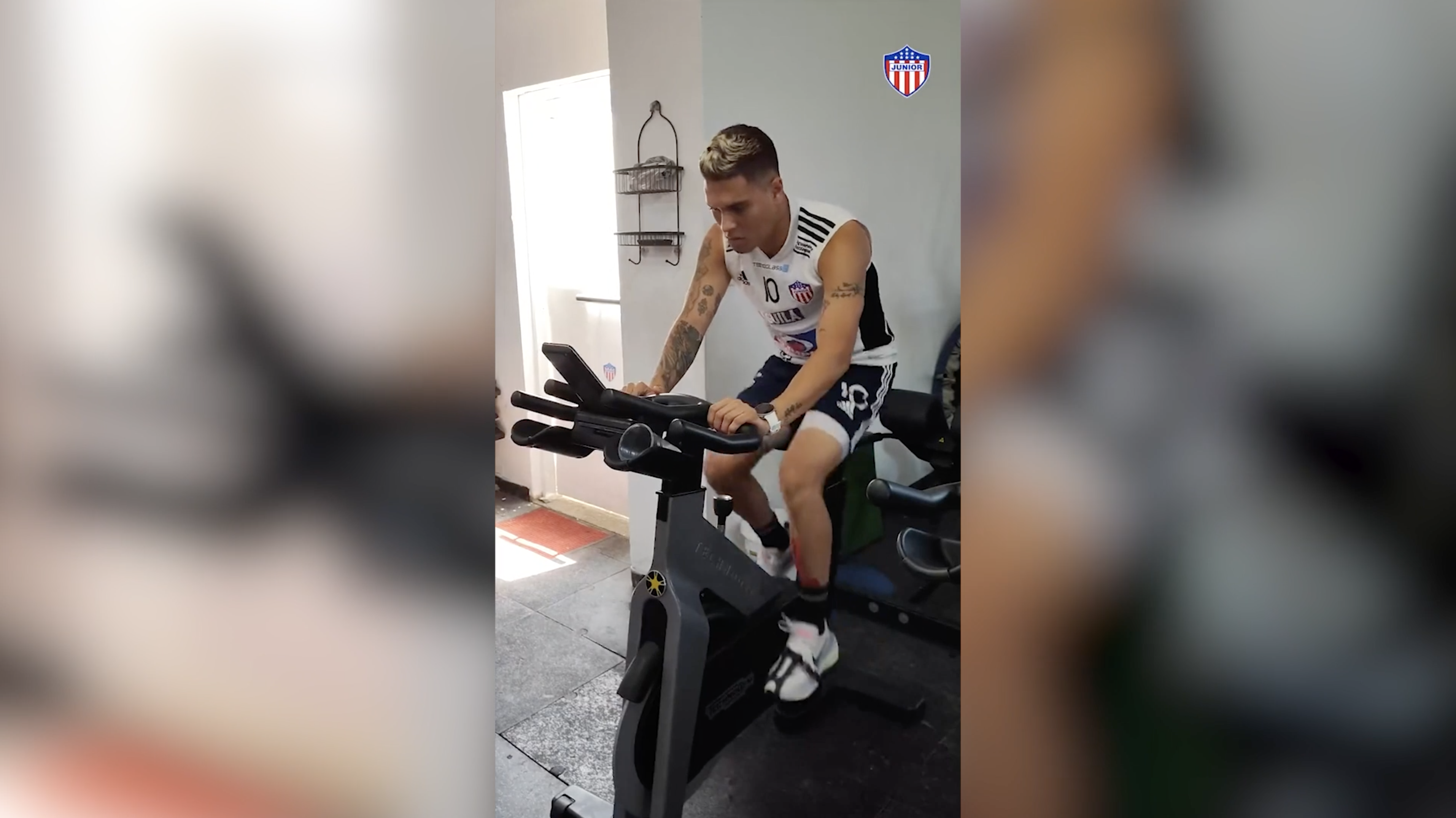 Juanfer Quintero ilusiona en Junior: Así avanza su recuperación