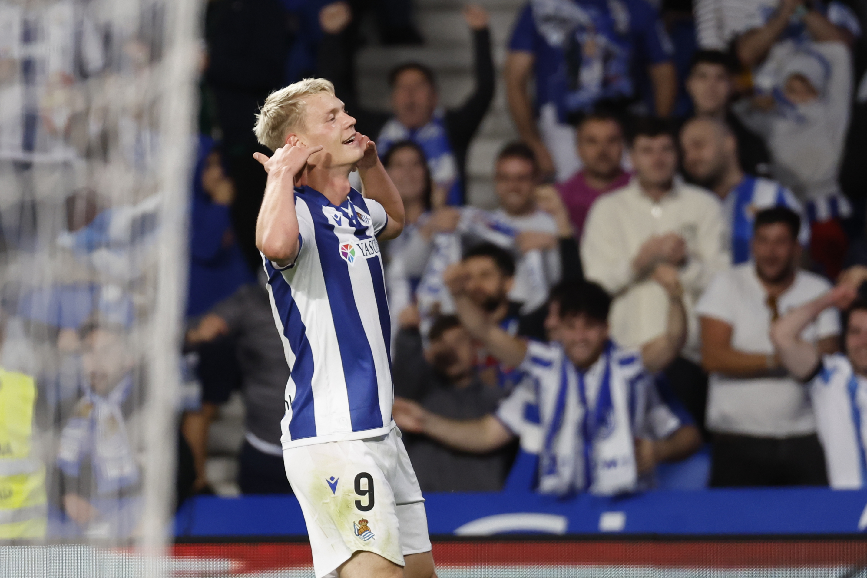 El ilusionante gol de Oskarsson, el ‘9′ de la Real Sociedad de los 20M€ que ya decide partidos