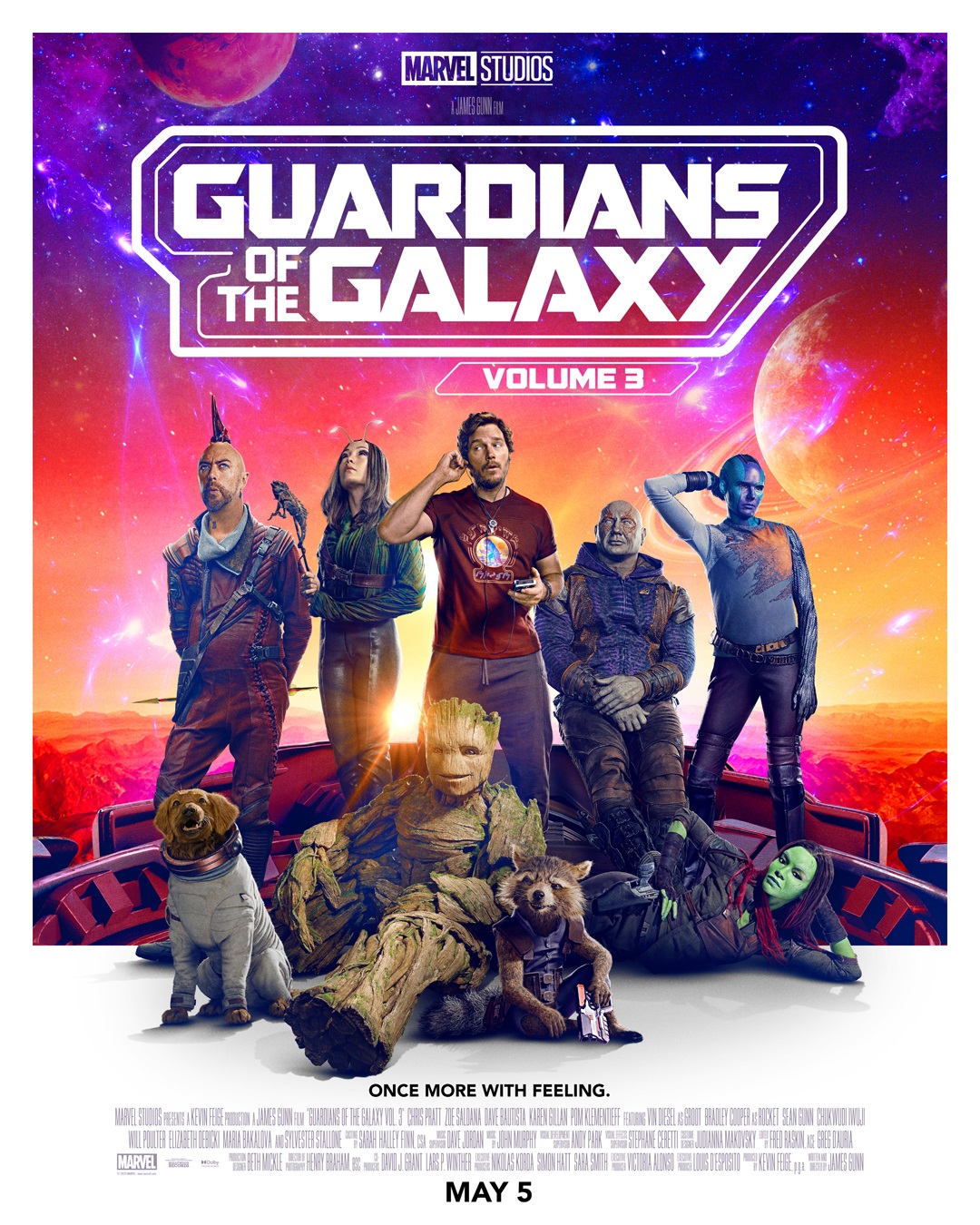 Nuevo tráiler de Guardianes de la Galaxia vol. 3: James Gunn se despide del  UCM
