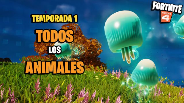 Animales en Fortnite Capítulo 4 - Temporada 1: todas sus ubicaciones -  Meristation