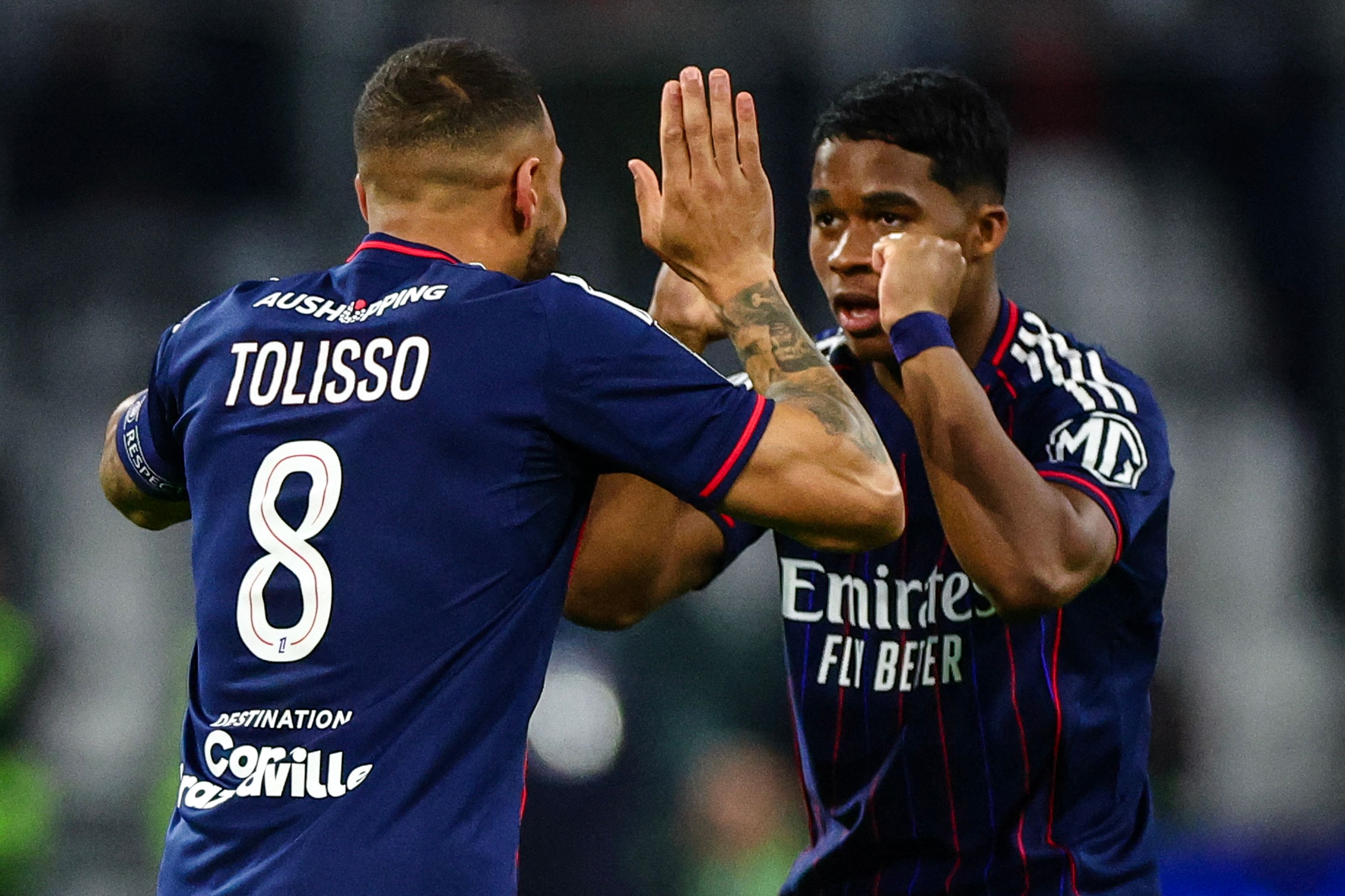 Corentin Tolisso y Endrick