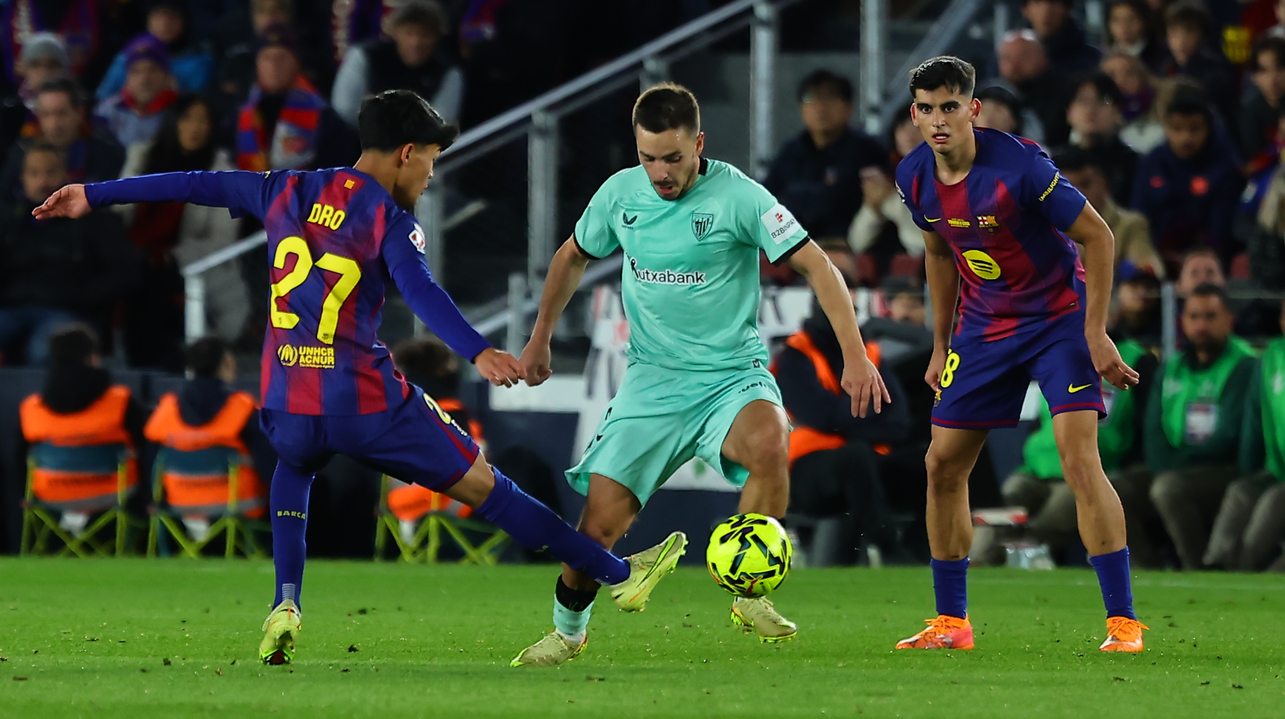 22/11/25  PARTIDO PRIMERA DIVISION 
FC BARCELONA - ATHLETIC DE BILBAO 
 





