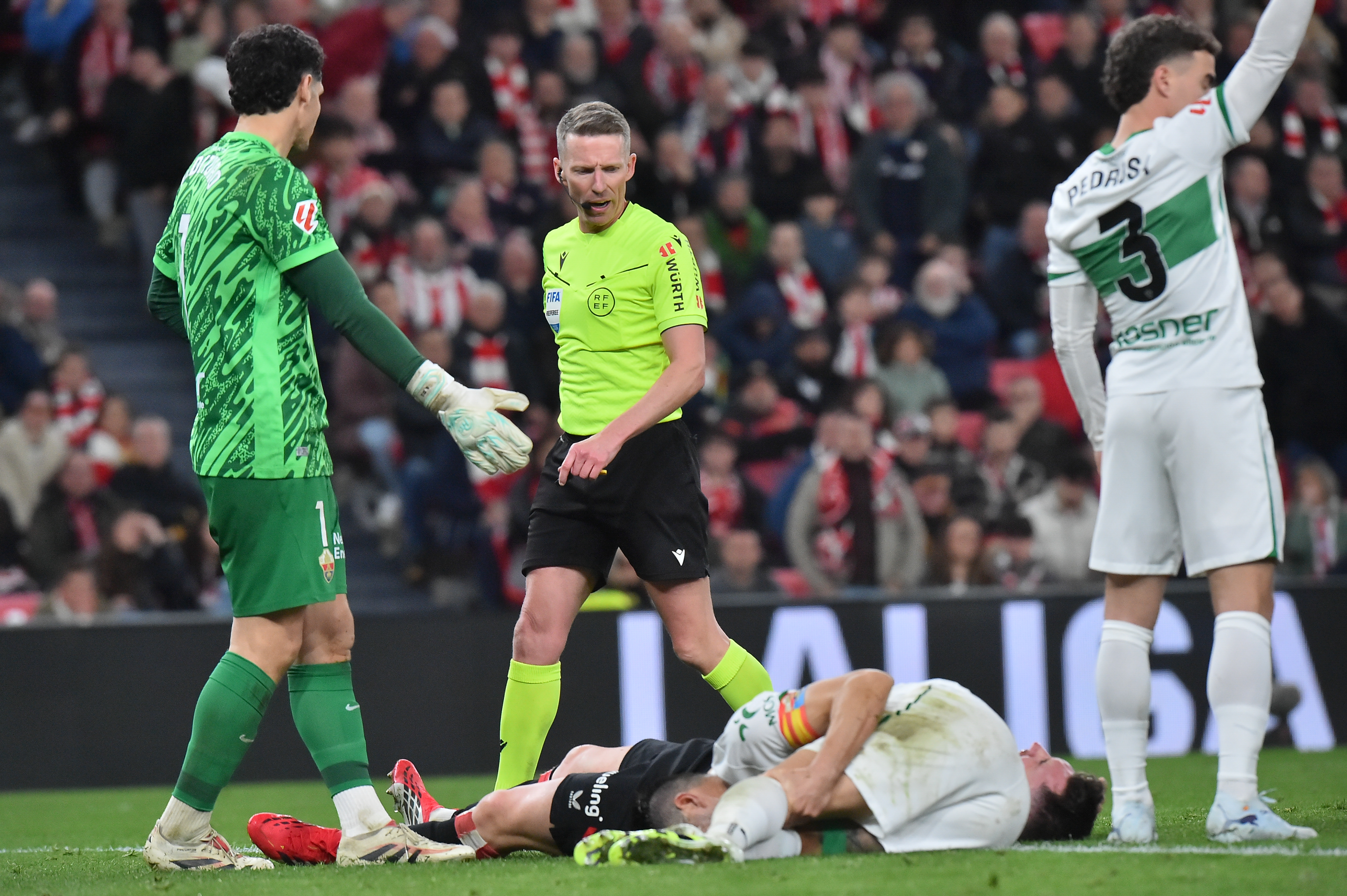 20/02/26 PARTIDO PRIMERADIVISION JORNADA 25
ATHLETIC BILBAO - ELCHE 
ARBITRO HERNANDEZ HERNANDEZ