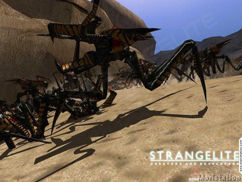 Fumiga insectos gigantes a base de balazos: el RTS Starship