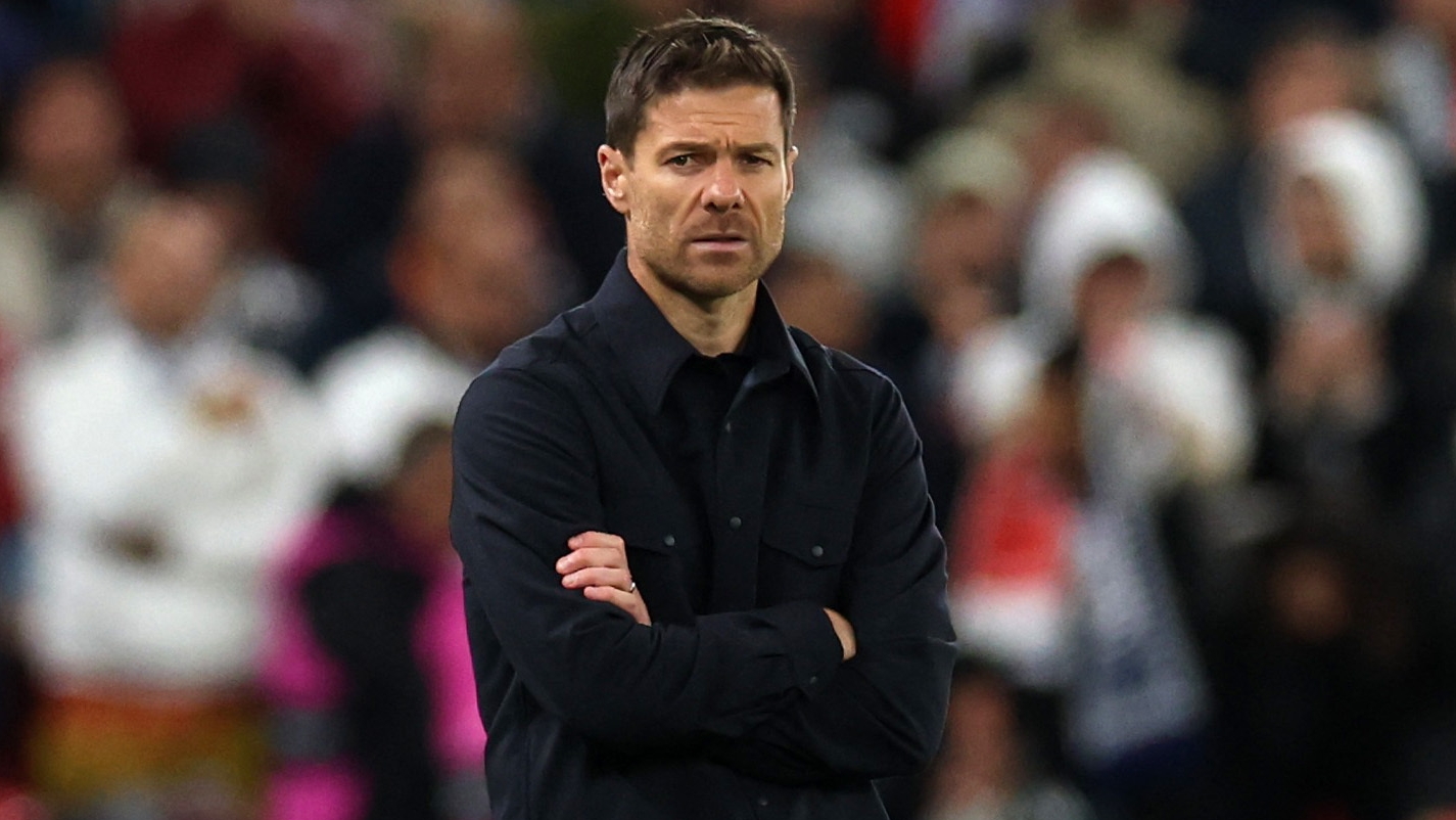Soccer Football - UEFA Champions League - Liverpool v Real Madrid - Anfield, Liverpool, Britain - November 4, 2025  Real Madrid coach Xabi Alonso REUTERS/Phil Noble