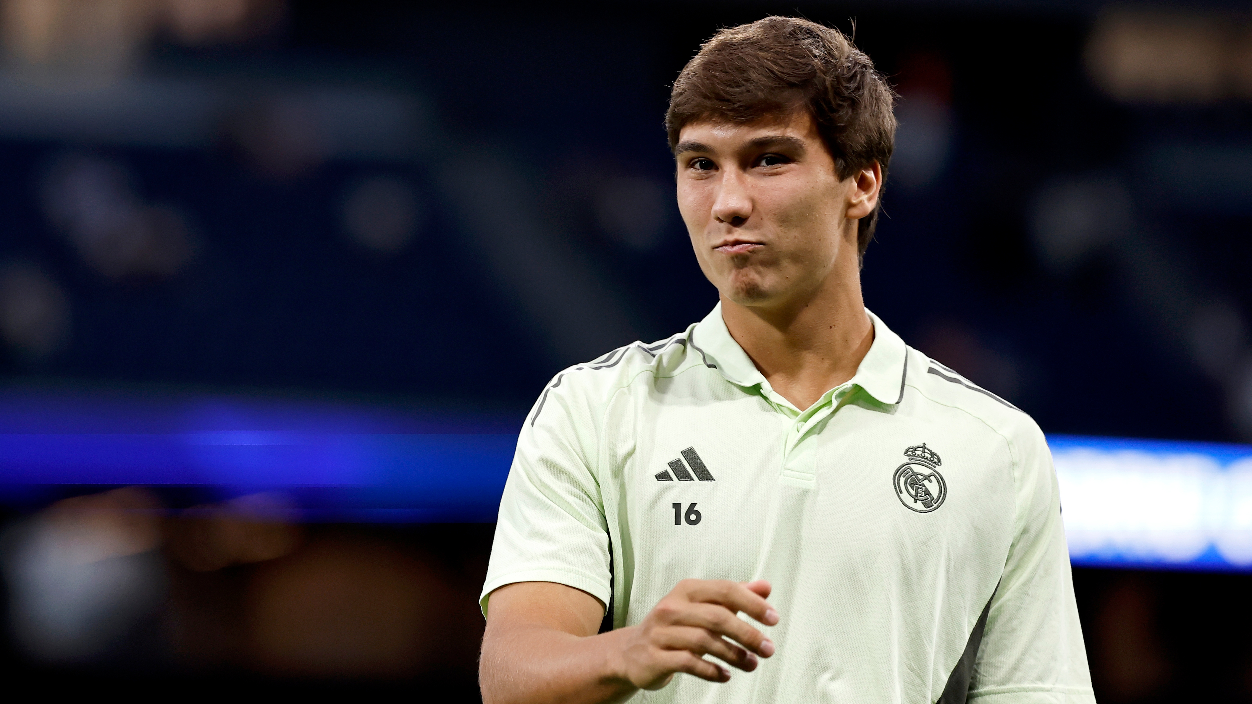 30/08/2025 PARTIDO PRIMERA DIVISION 
REAL MADRID - MALLORCA 
GONZALO GARCIA 
