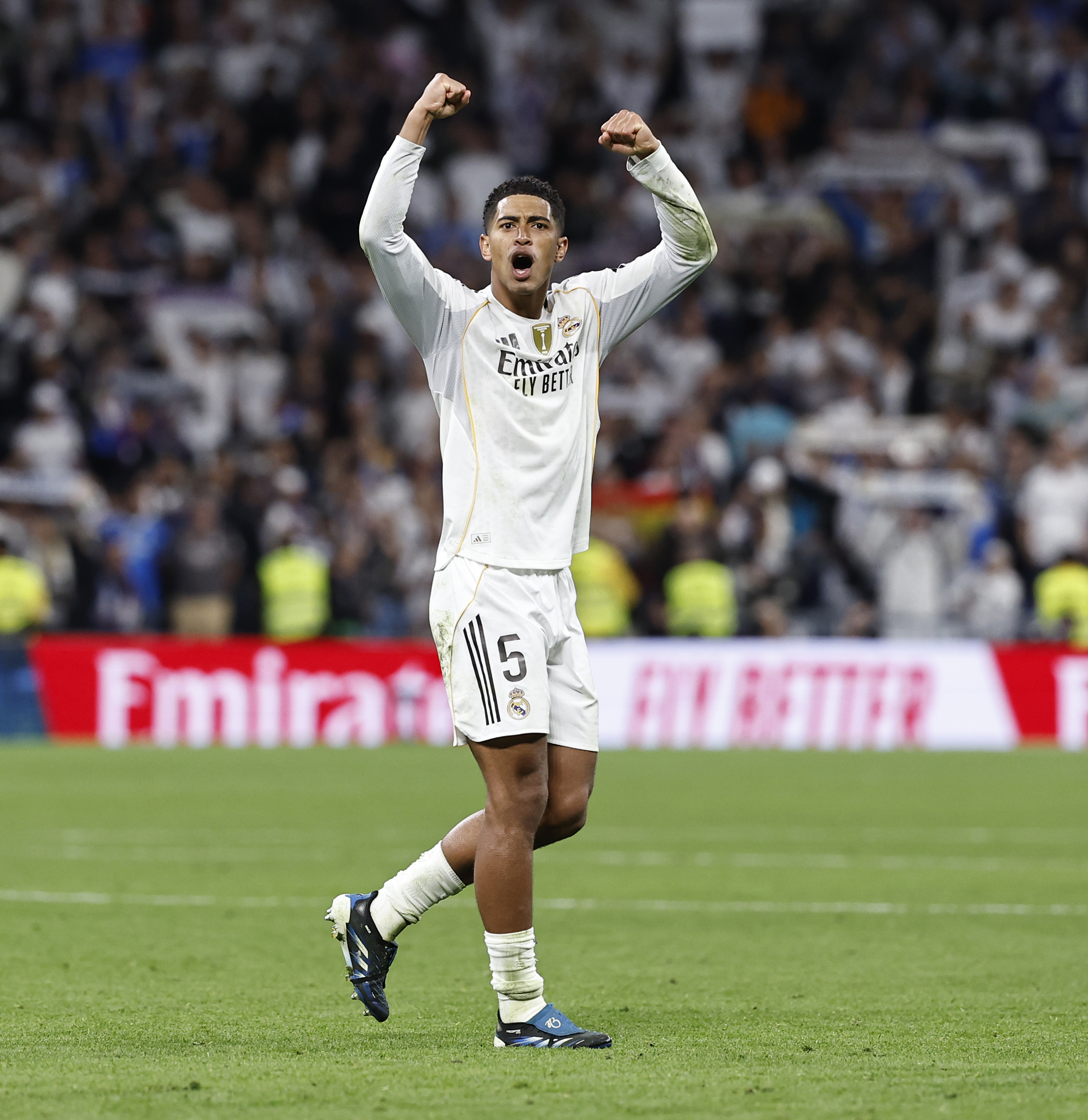 26/10/25 PARTIDO PRIMERA DIVISION
REAL MADRID - BARCELONA
ALEGRIA FIN DE PARTIDO JUDE BELLINGHAM