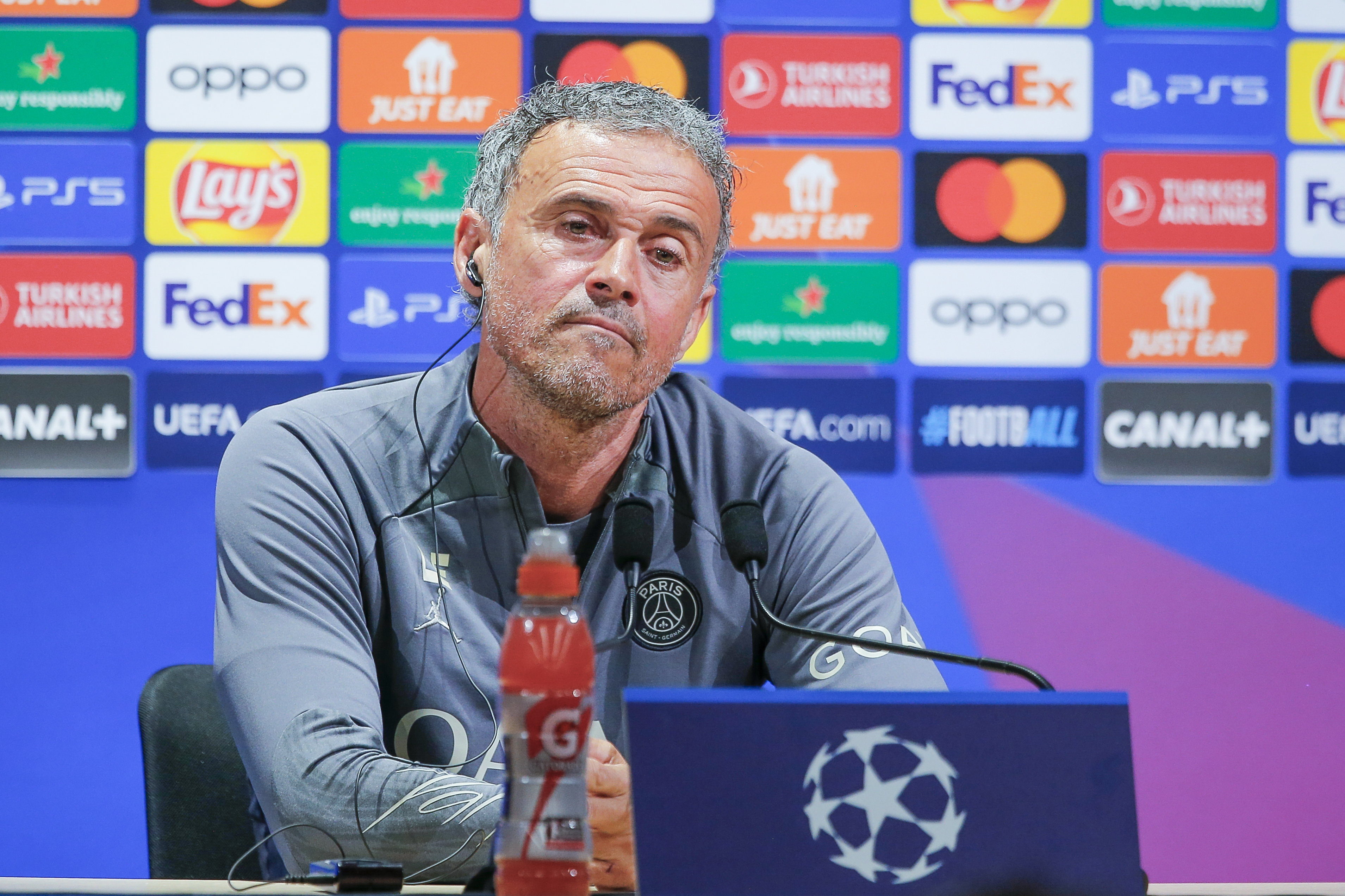 Achraf y Luis Enrique toman la palabra antes del Barça