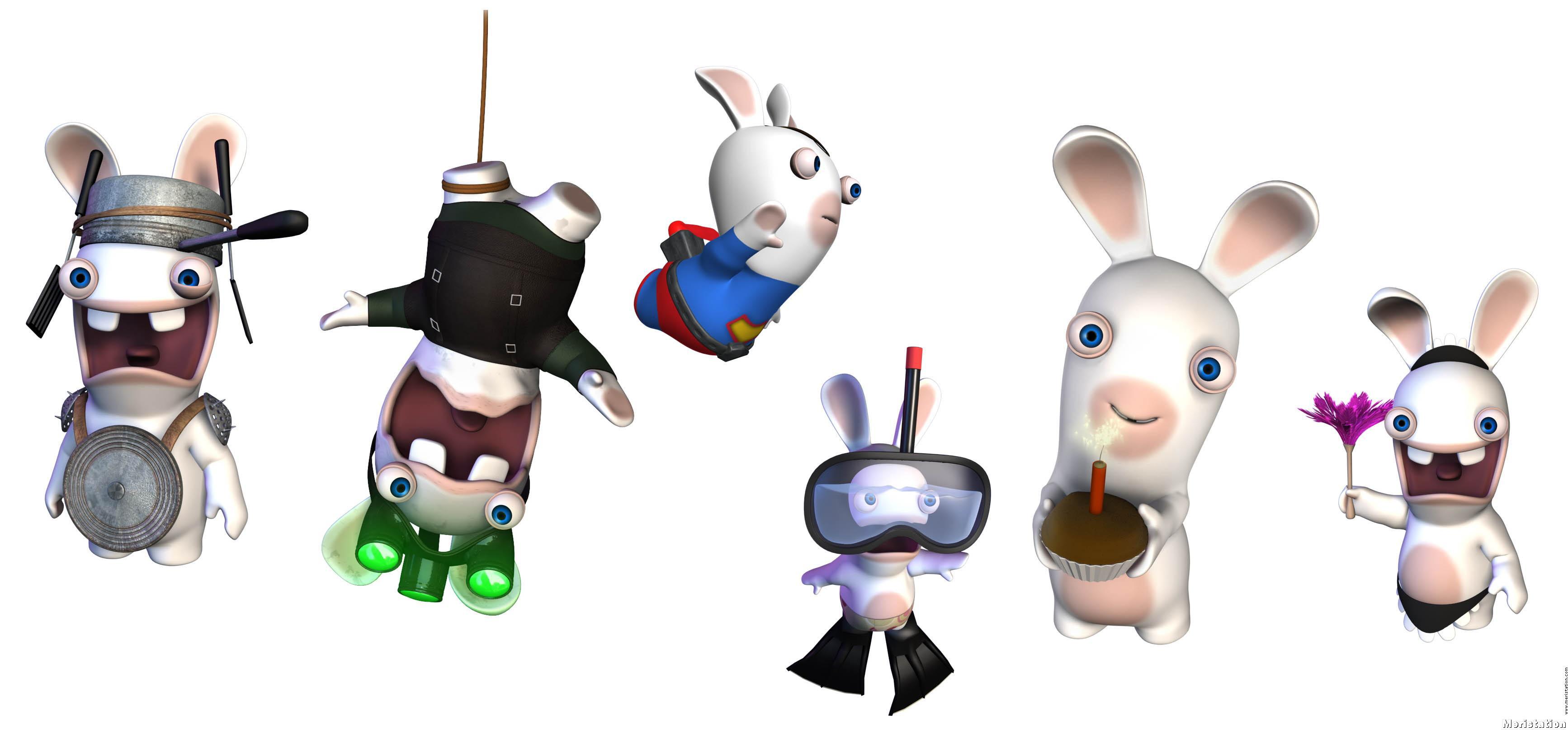 Divertidos Conejos Delirantes De Rayman