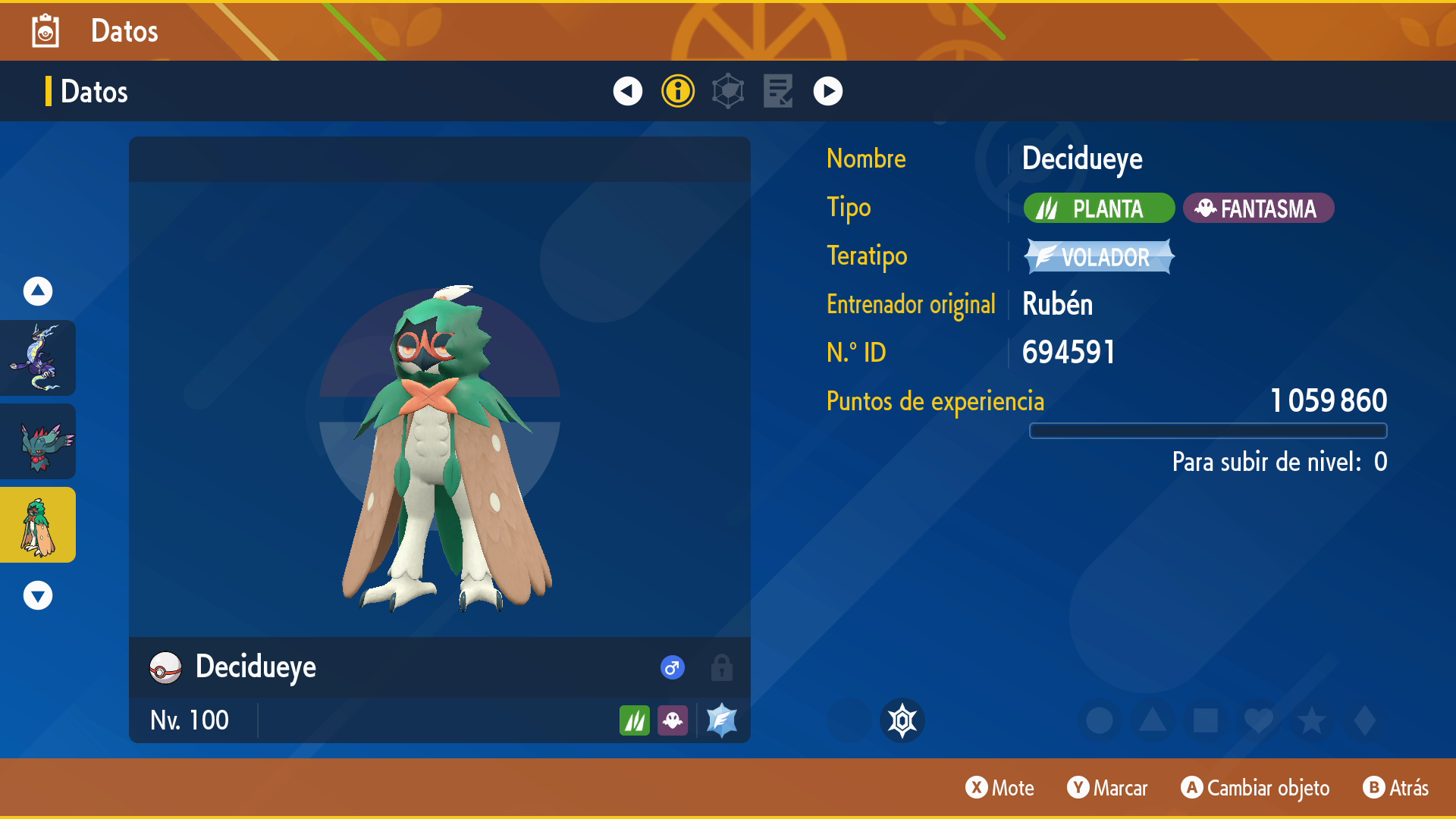 Decidueye de Hisui aparece en Pokémon Escarlata y Púrpura con teratipo  Planta!