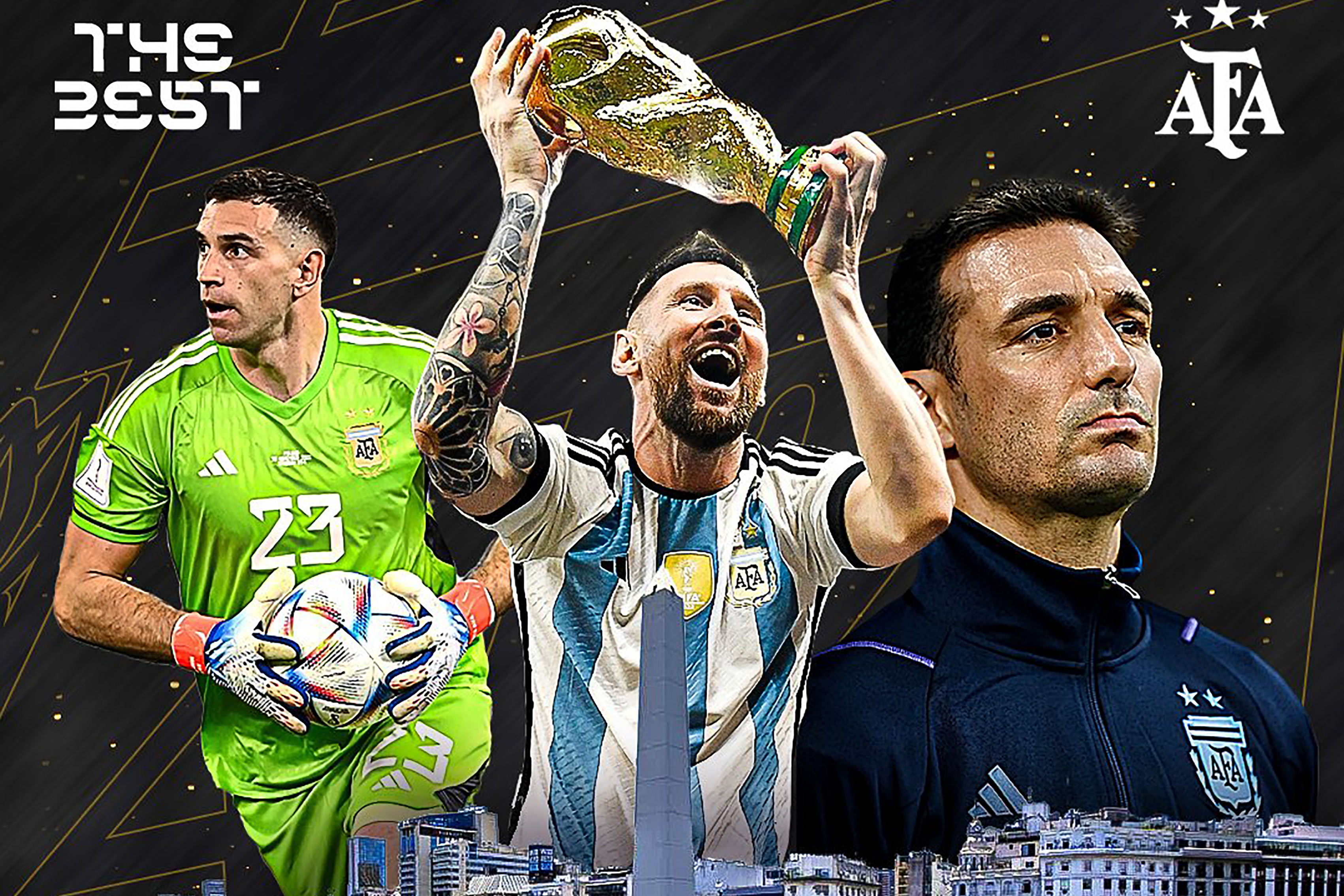 Argentina arrasa en el ‘The Best’