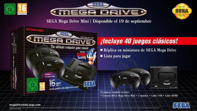 Novedades en Mega Drive Mini: juegos a 60 Hz, savestates y más - Meristation