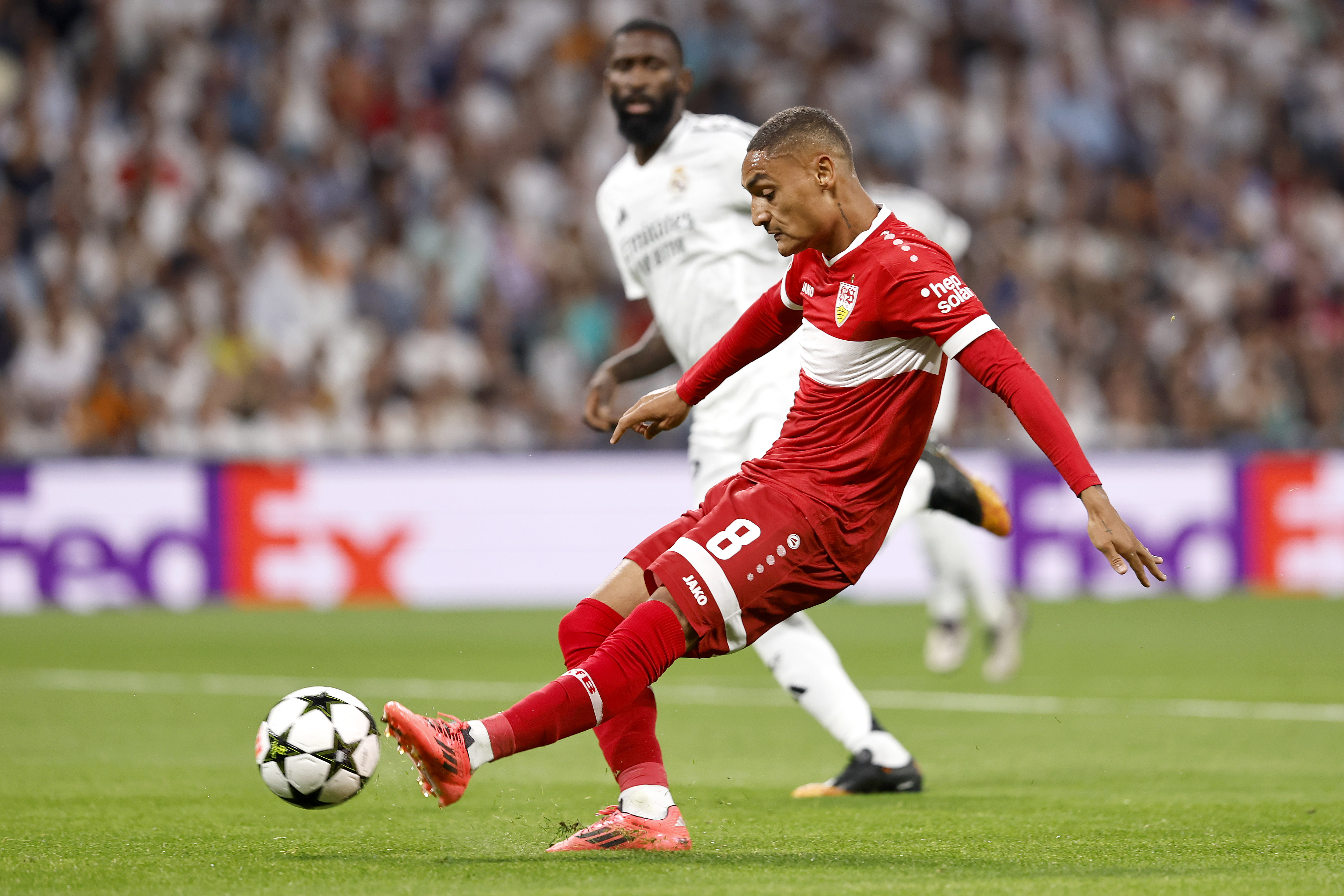 17/09/24 PARTIDO FASE LIGA CHAMPIONS LEAGUE REAL MADRID - STUTTGART OCASION ENZO MILLOT 