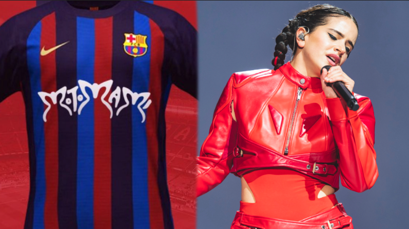 FC Barcelona set to debut special ROSALíA El Clasico match kit in  collaboration with Spotify