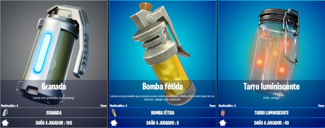 La Bomba Fétida, la nueva granada de Fortnite