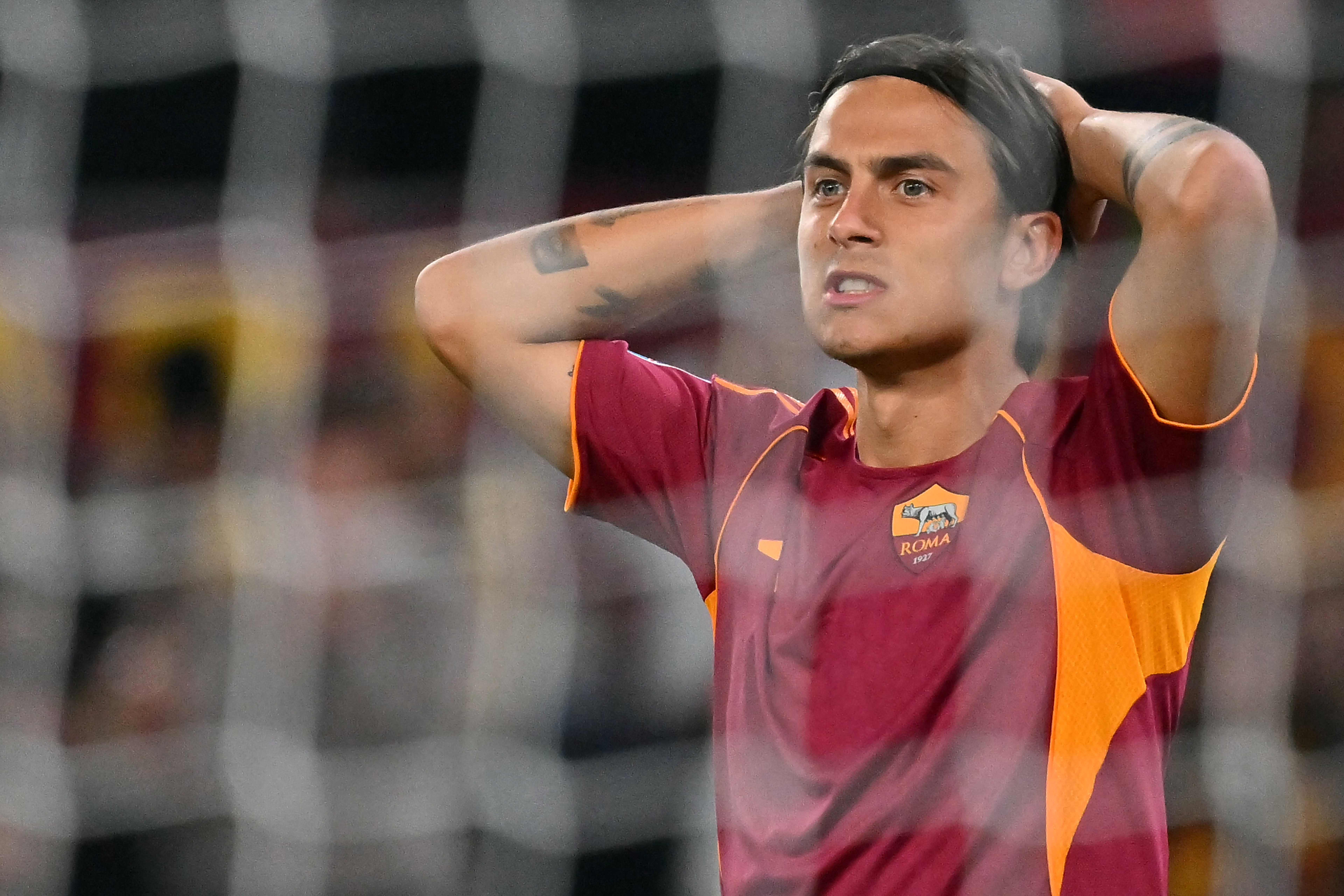 Bajón con Dybala en el Benfica