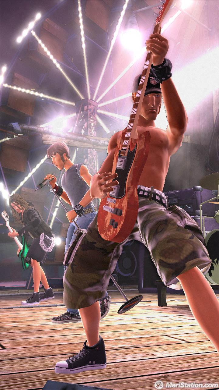 Guitar Hero World Tour incluirá batería y micrófono - Meristation