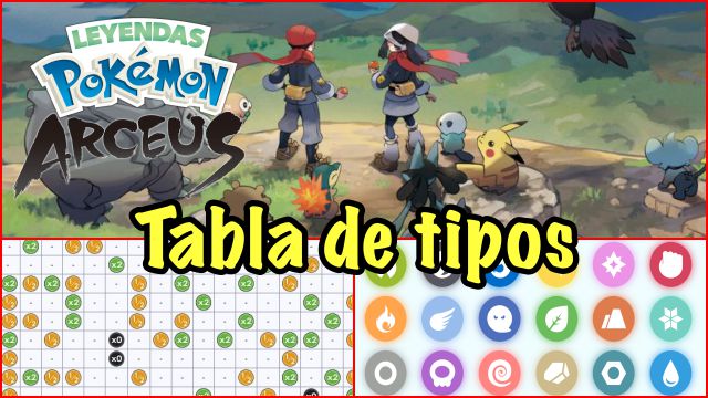 Tabla de tipos de Pokémon: Fortalezas y debilidades en todos los juegos