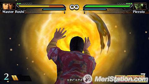 Roshi Vs. Oozaru - Dragon Ball: Evolution (PSP) Gameplay on PPSSPP 