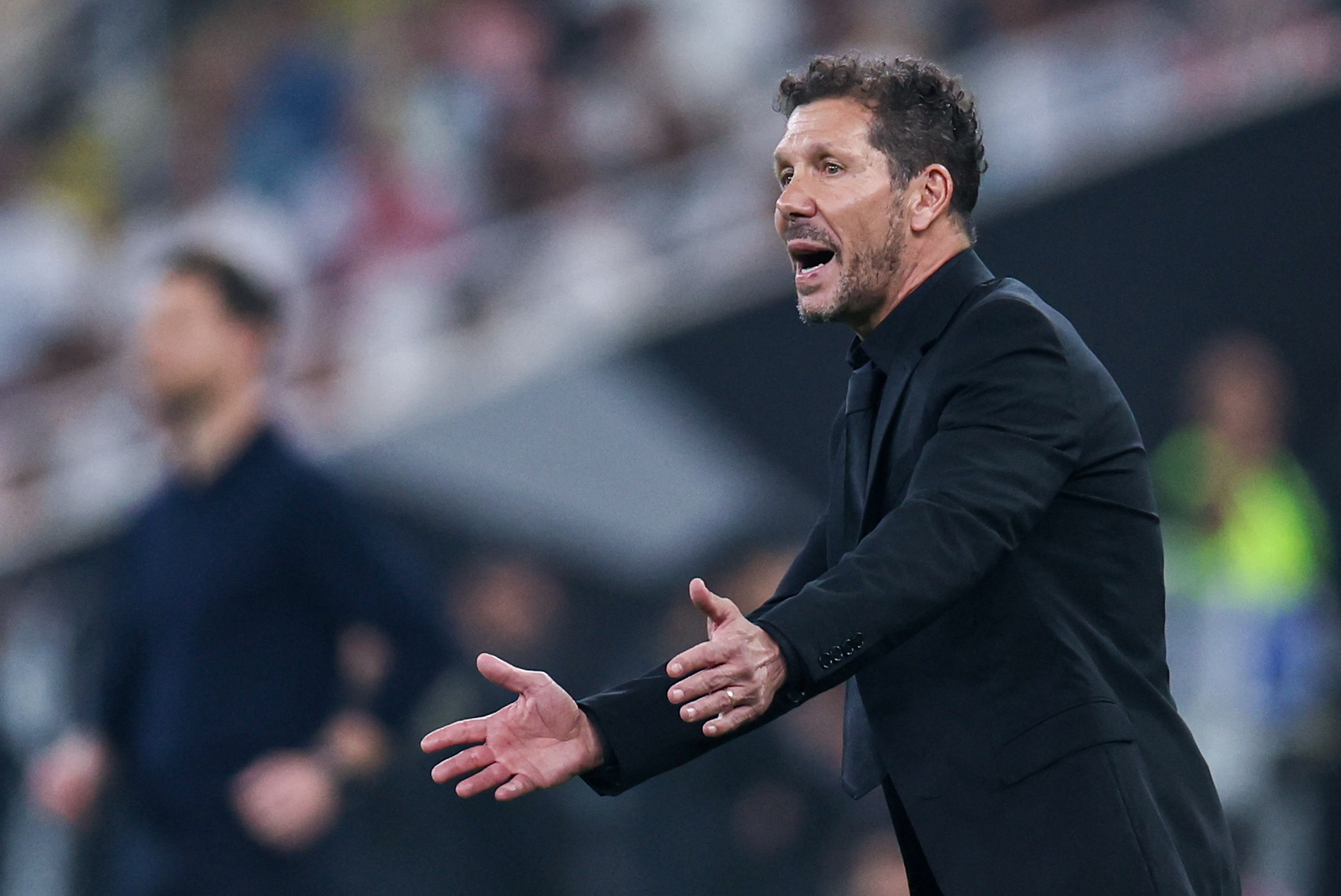 Simeone, en Yeda.