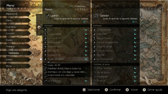 Octopath Traveler, Guía completa - Consejos antes de empezar - Meristation