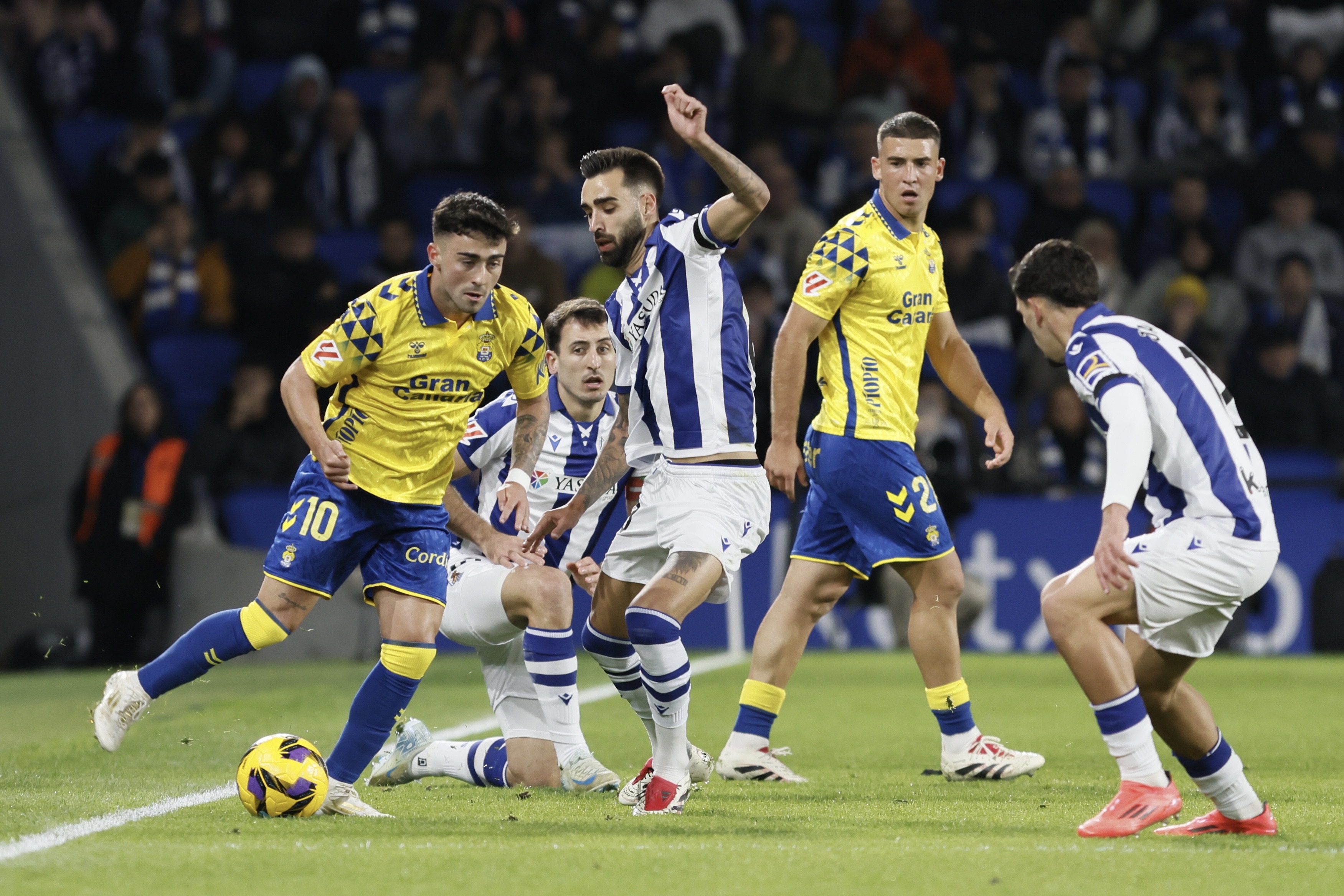 Resumen y goles del Real Sociedad vs Las Palmas, jornada 17 de LaLiga EA Sports