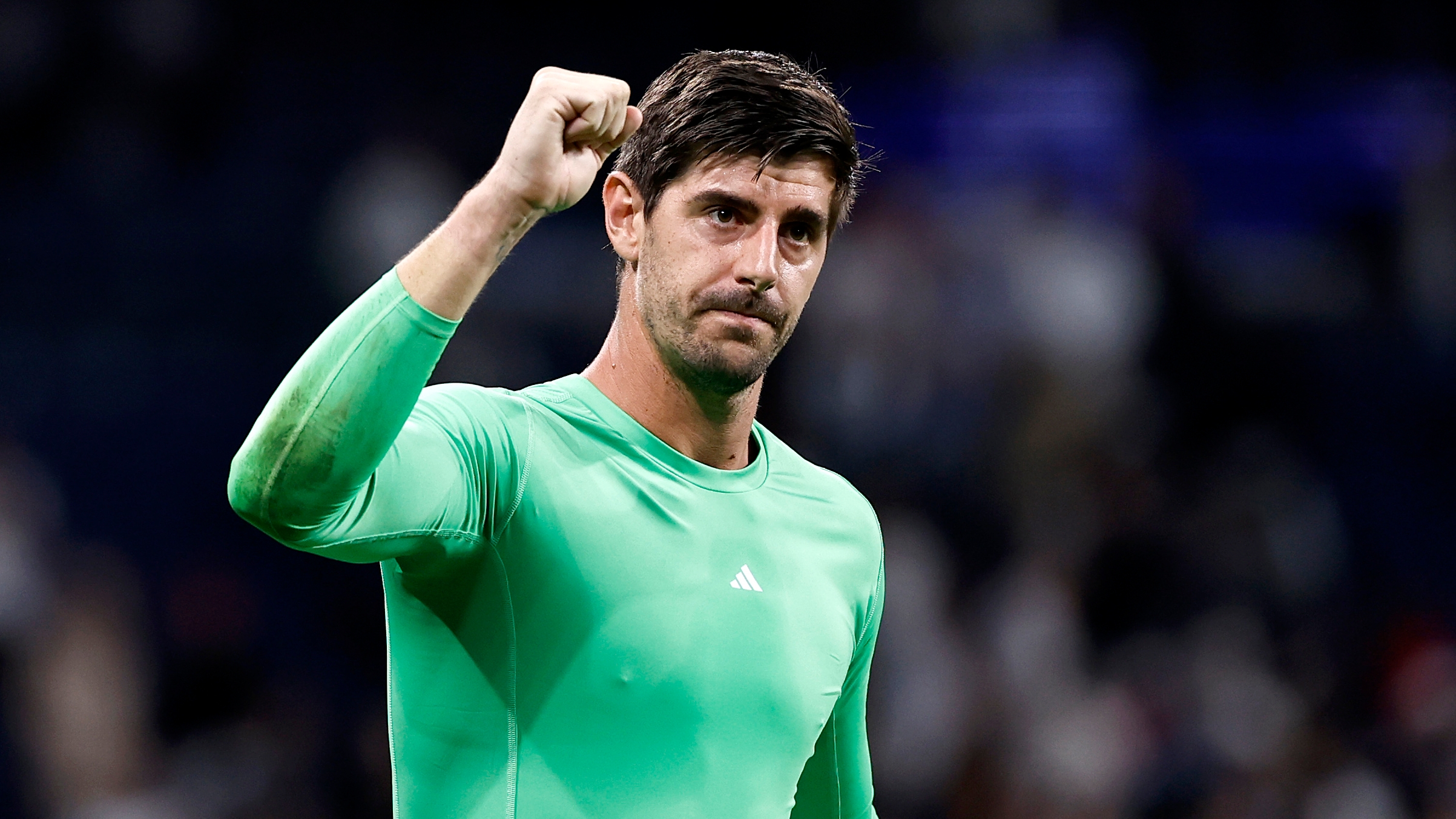 Real Madrid GK ready for Barcelona. 