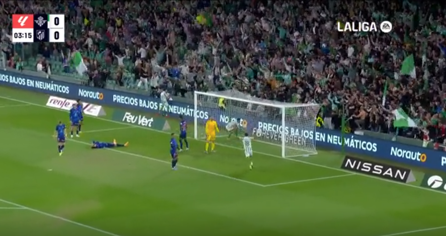 Define a la perfección al Atleti ahora mismo: el gol del Betis es para verlo