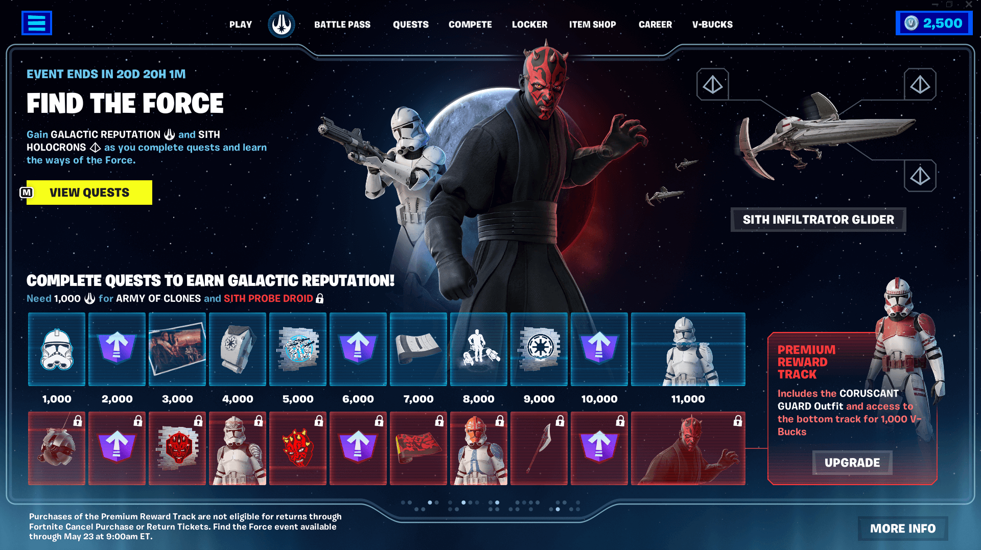 Fortnite x Star Wars: Anakin Skywalker, Padmé Amidala, and Darth Maul  arrive as new outfits - Meristation