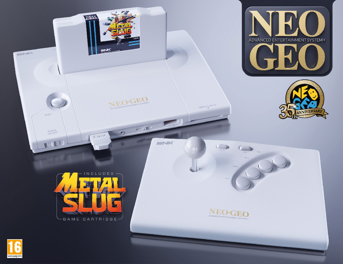 La mítica NEOGEO AES vuelve en 2026 con una nueva consola