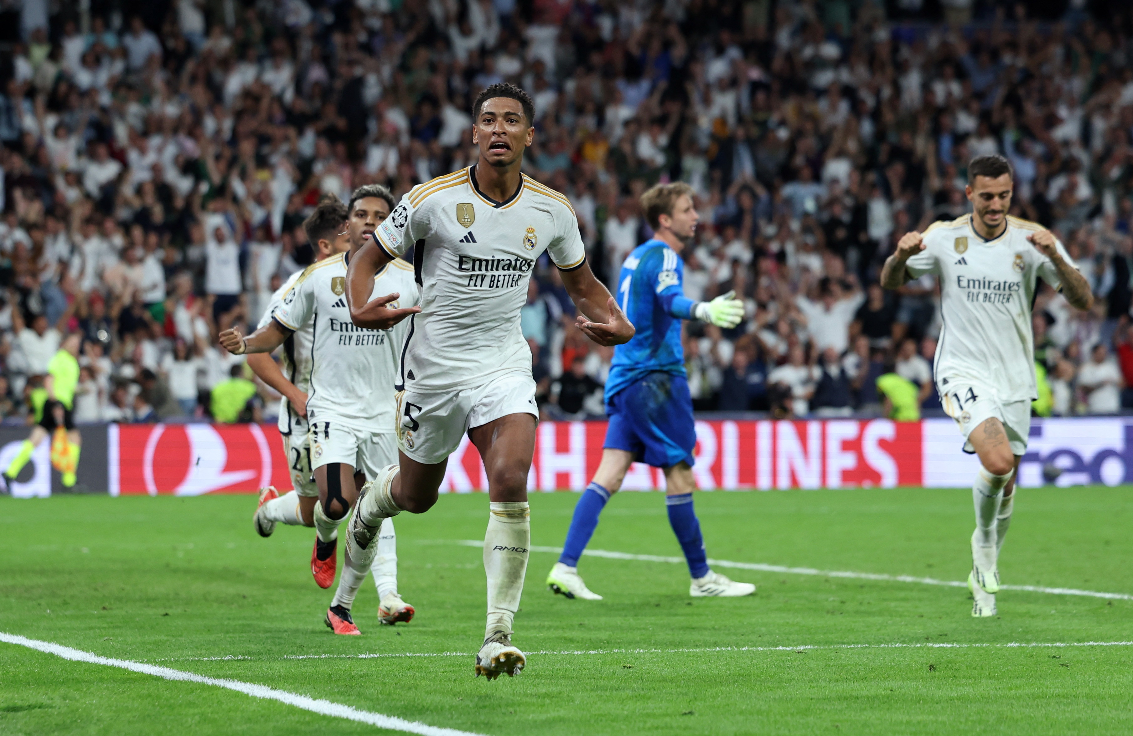 Resumen y gol del Real Madrid vs Union Berlin, jornada 1 fase grupos de la Champions League
