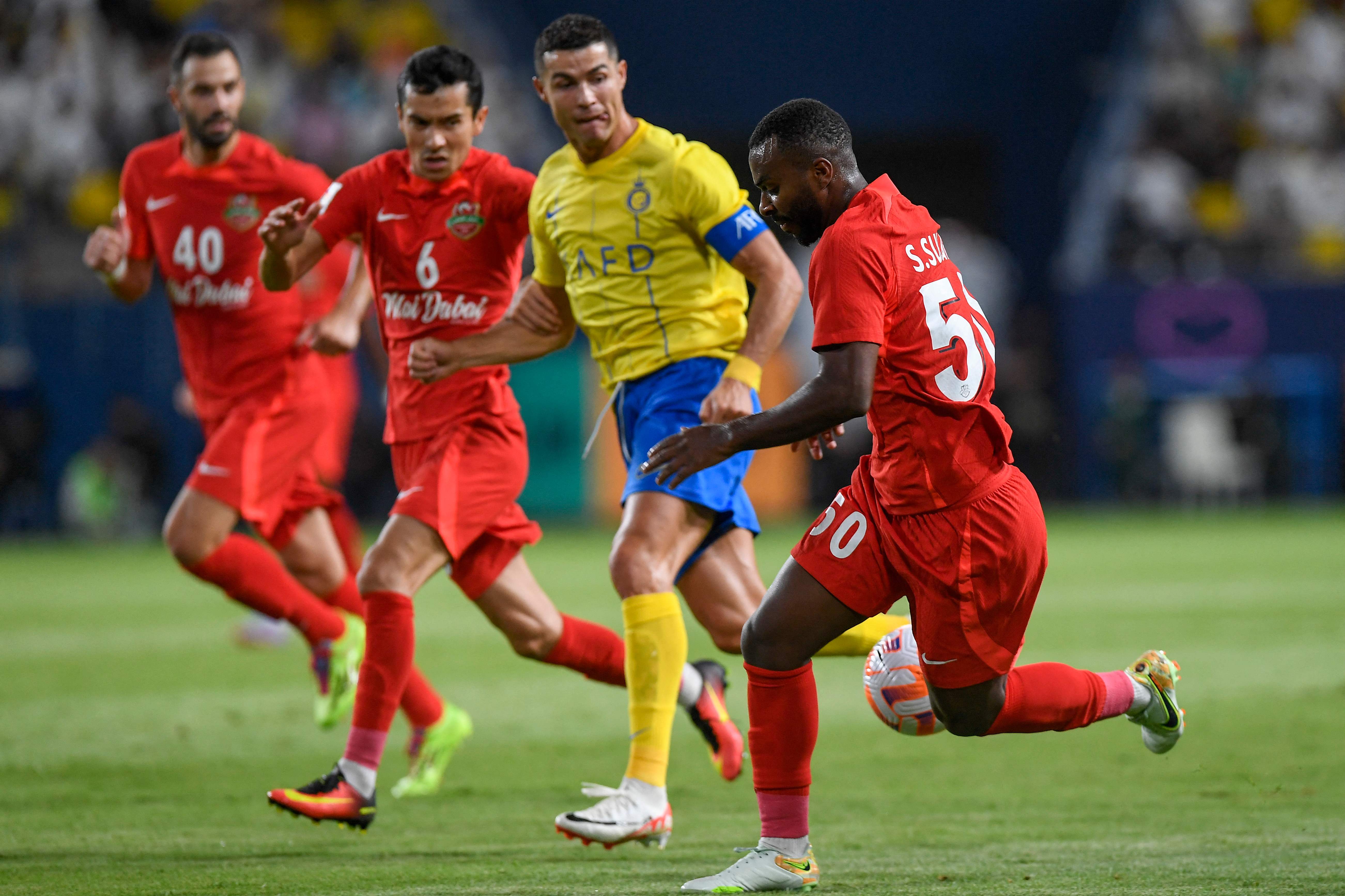 Al-nassr contra shabab al-ahli