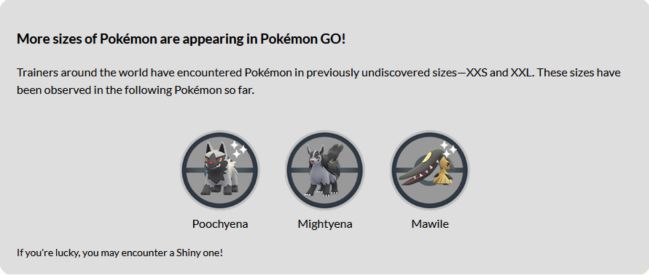 Does a Pokémon's Size Matter in Pokémon GO?