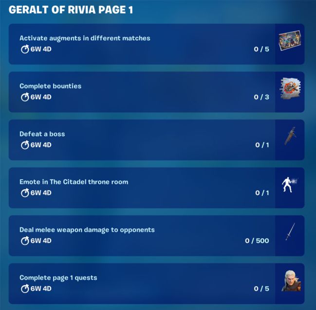 Geralt of Rivia in Fortnite: how to get his outfit and all his