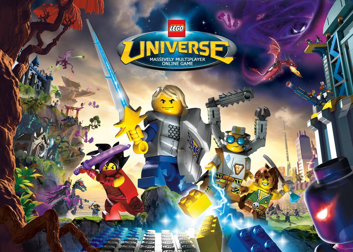  LEGO Universe #55000 Multijugador Masivo Juego en