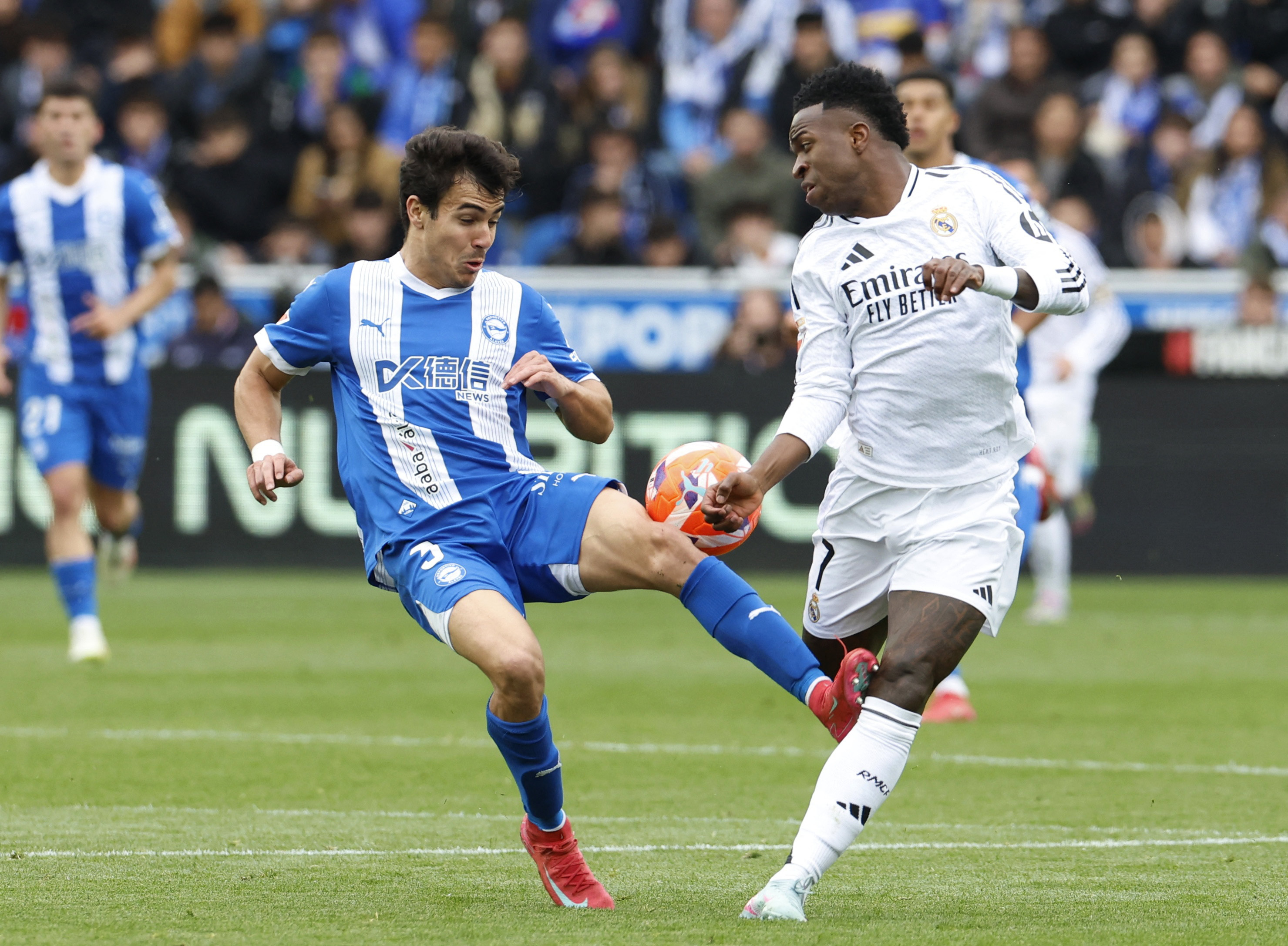 El Madrid 'golea' ante el Alavés