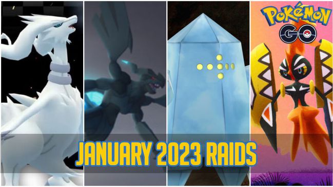 Pokemon Go Raid Schedule January 2023: All Bosses, Mega Raids, and 5-stars  - GameRevolution