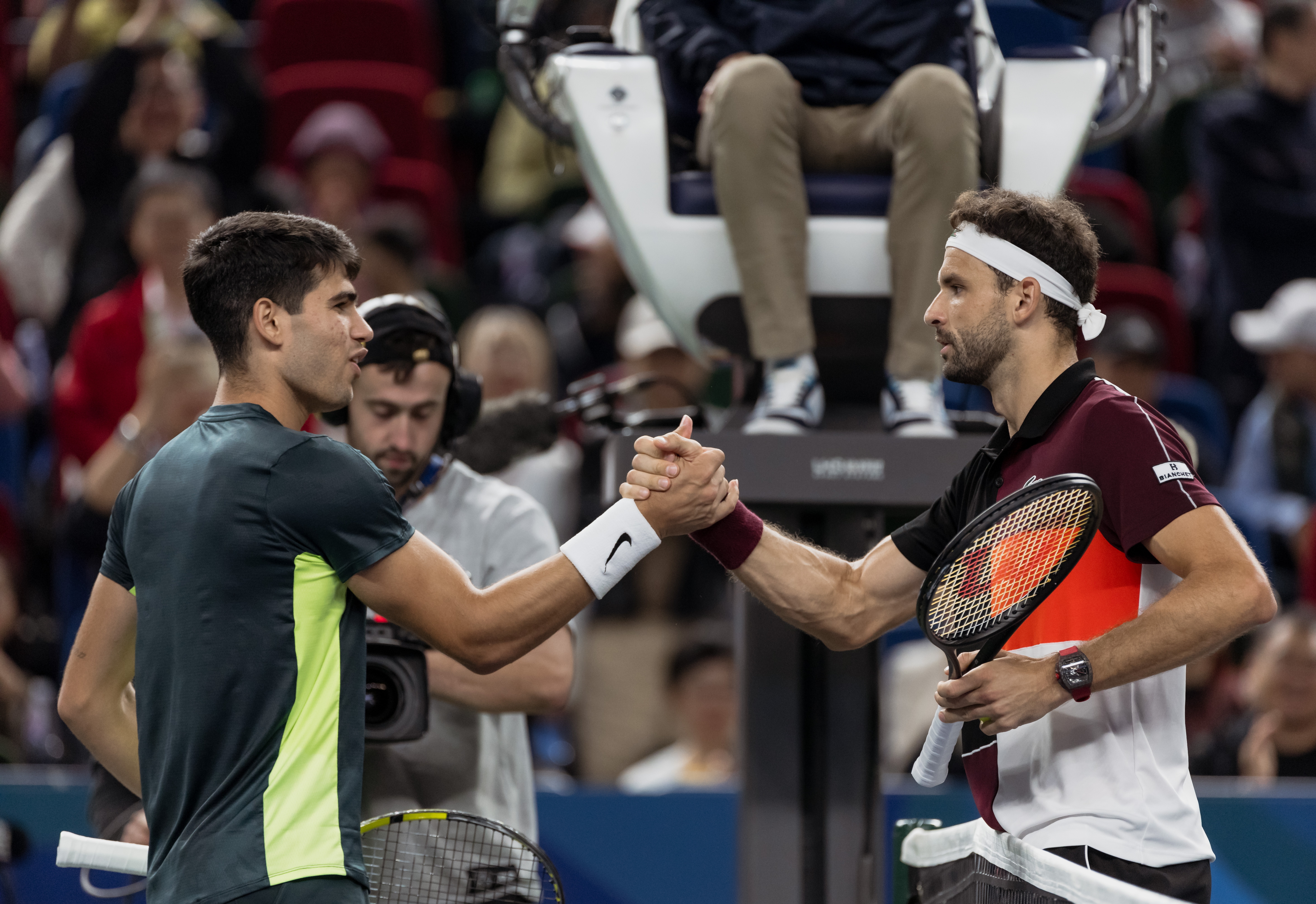 Alcaraz loses against Dimitrov and misses out on quarter finals, world number  one spot unlikely - AS USA