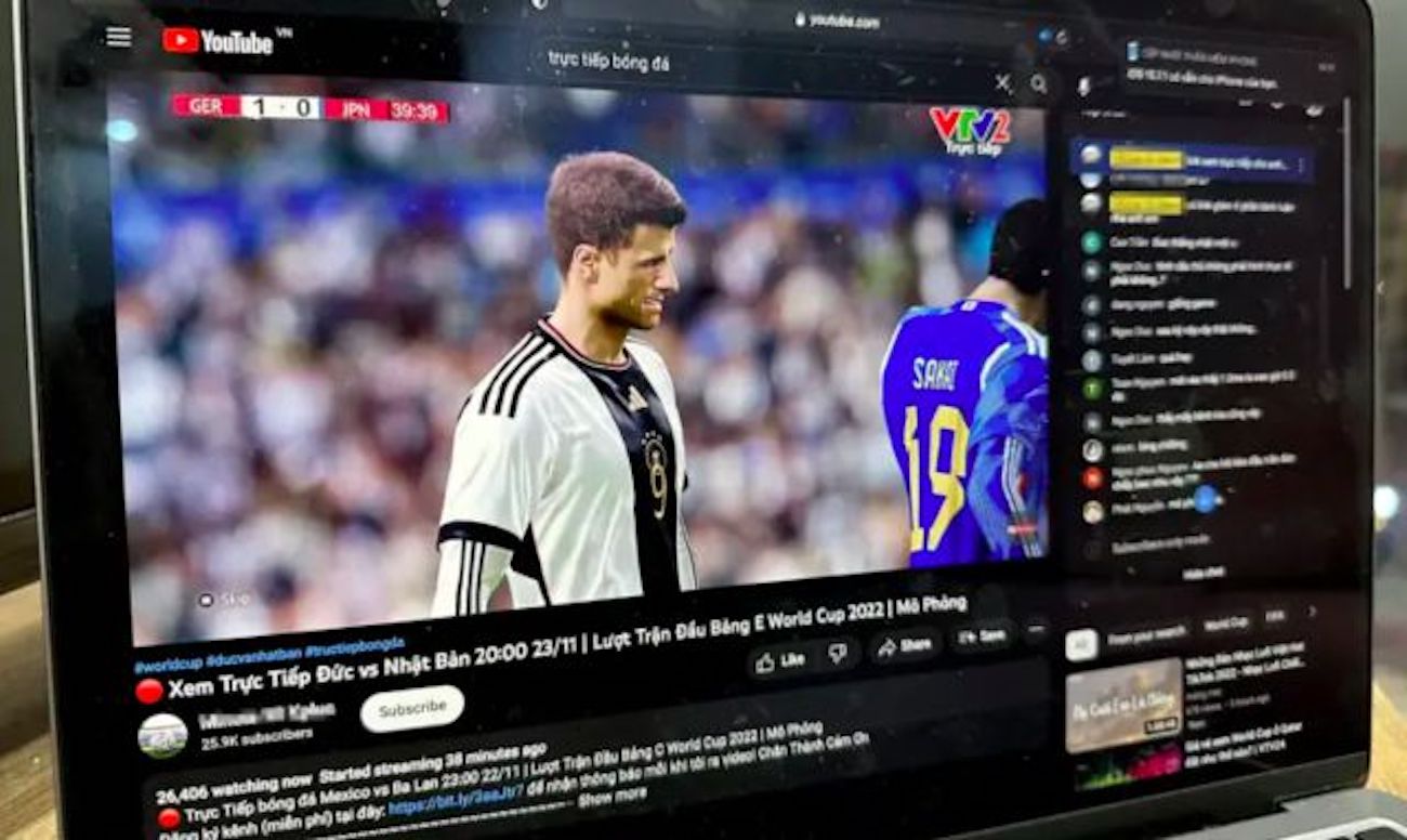 Thousands of viewers watch World Cup 2022 in Qatar on illegal streams, but in reality it is pixelated FIFA 23 games
