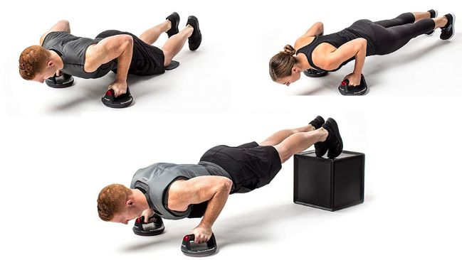 Soporte de flexiones de fitness, soportes antideslizantes para estar de pie  en el suelo, se utiliza para ejercitar los músculos del pecho, hogar o